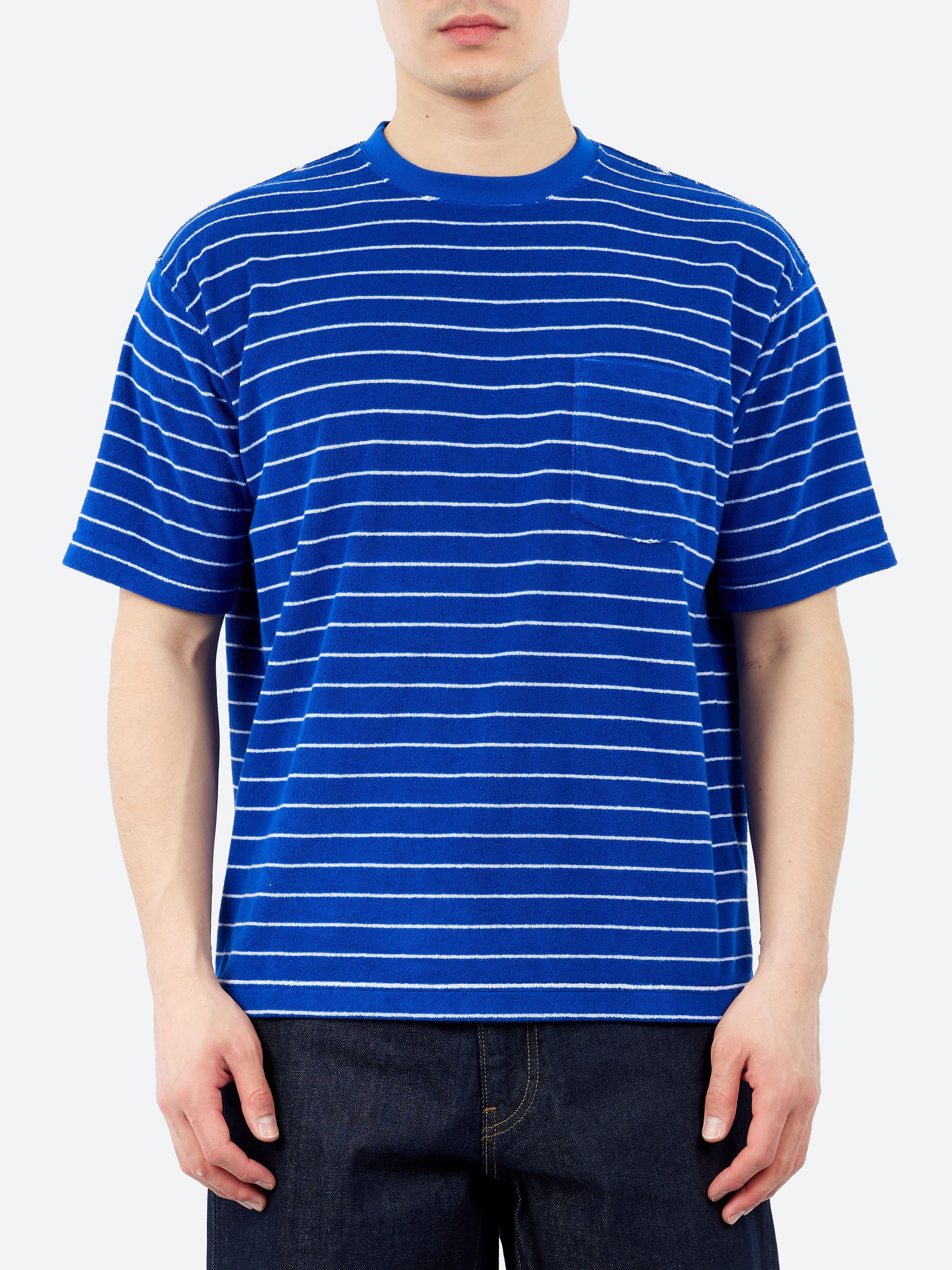 Pocket Tee Pile Stripe