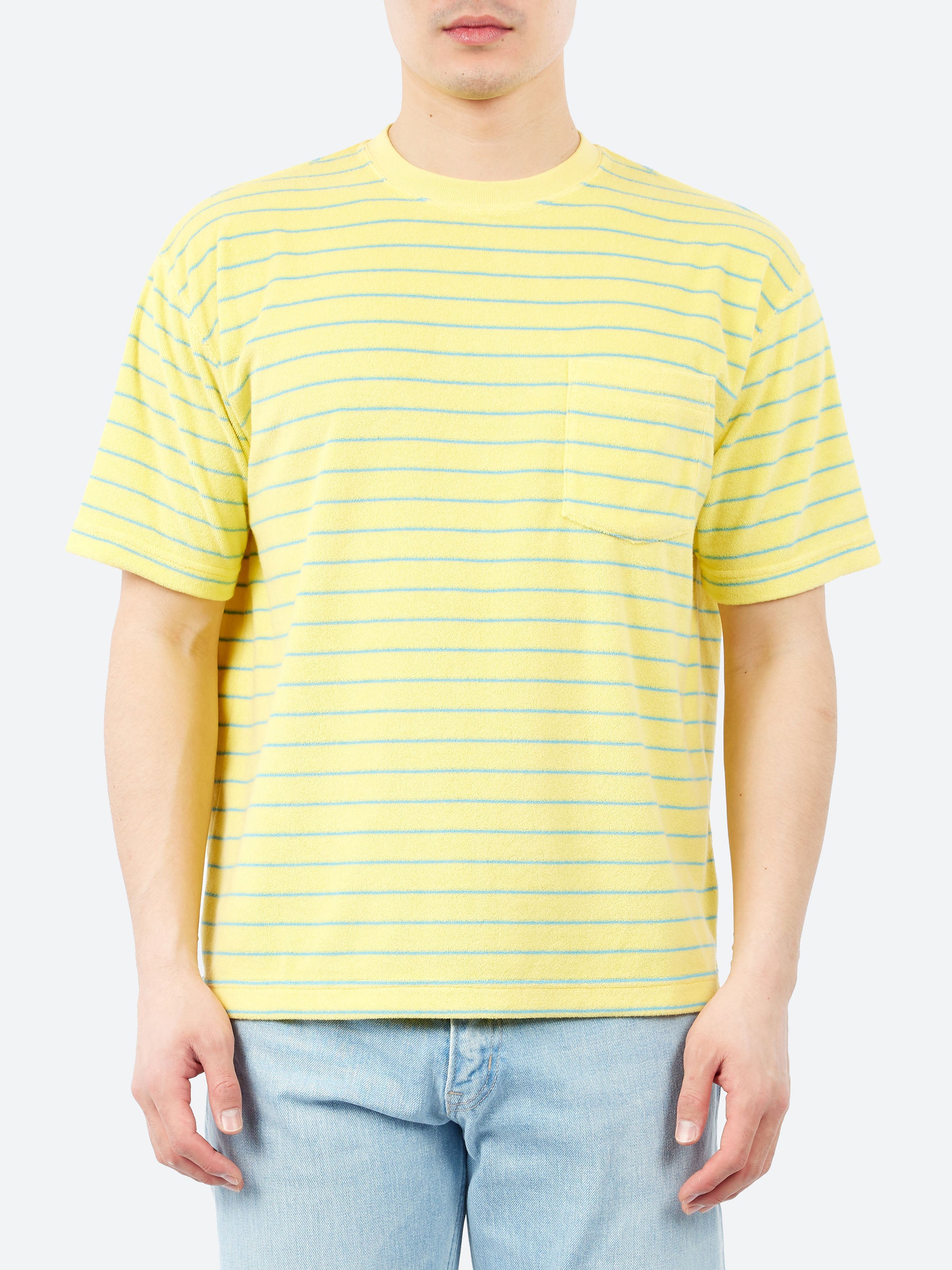 Pocket Tee Pile Stripe