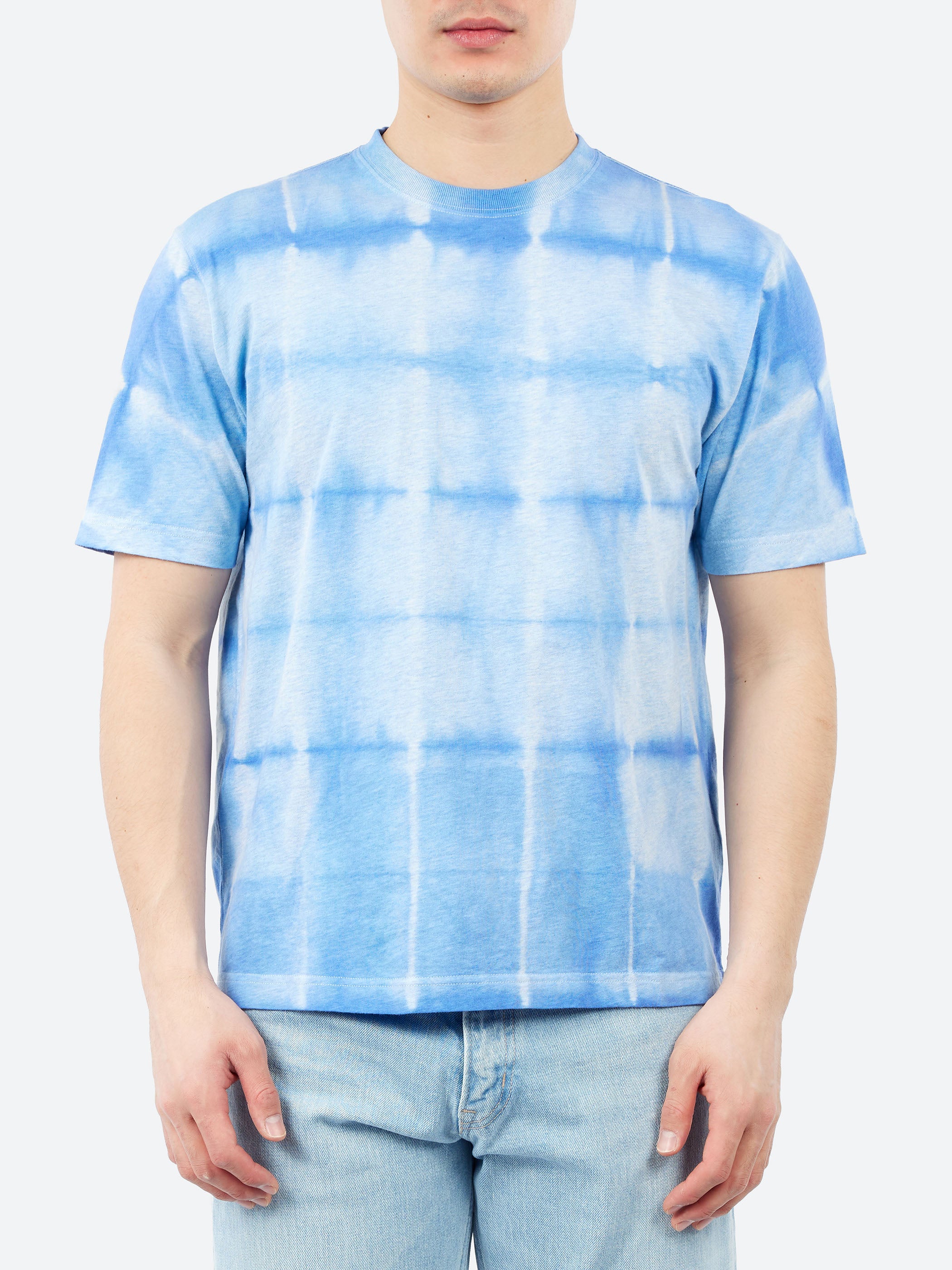 Crew Tee Itajime Shibori