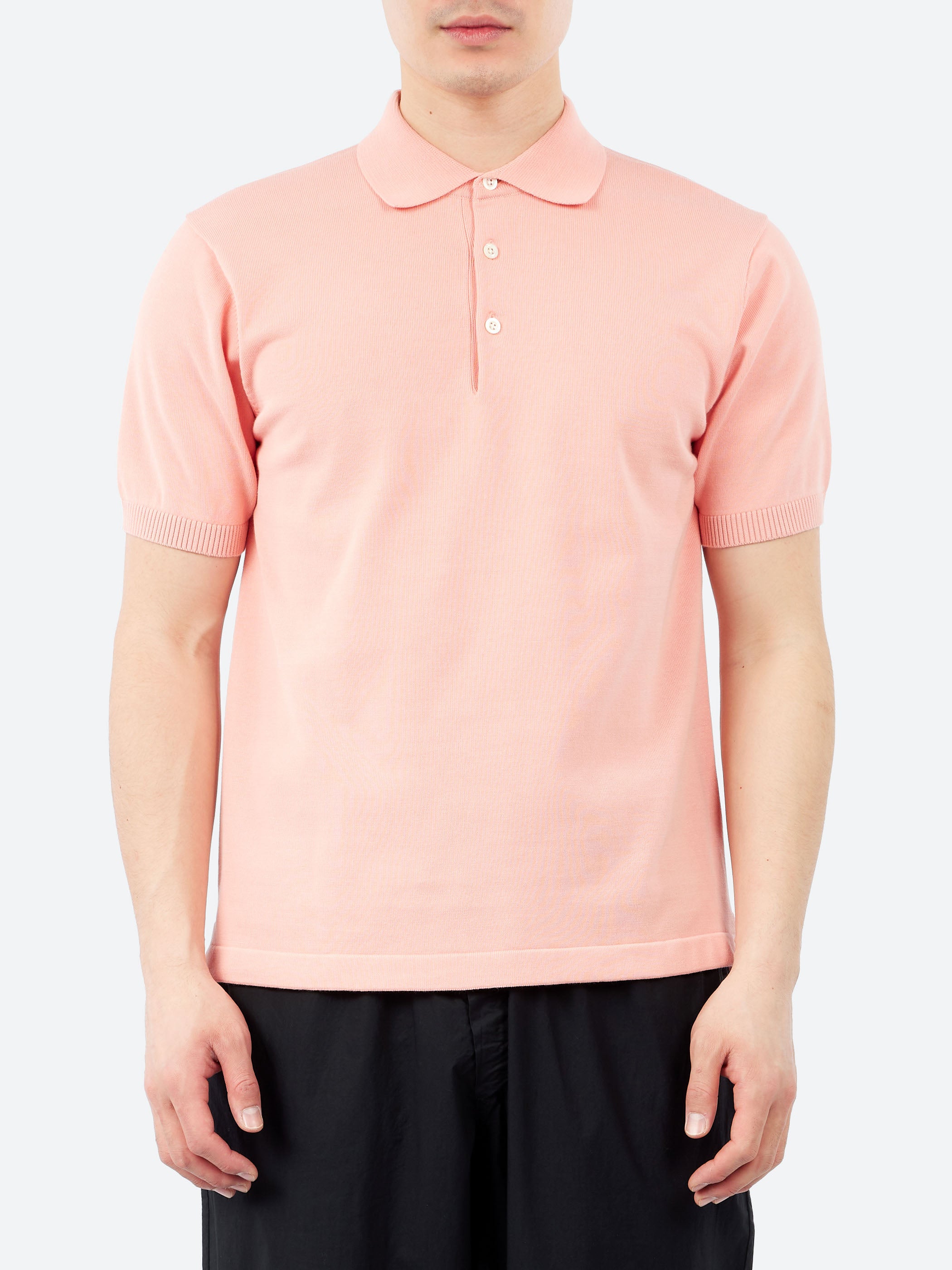 Knit Polo Shirt
