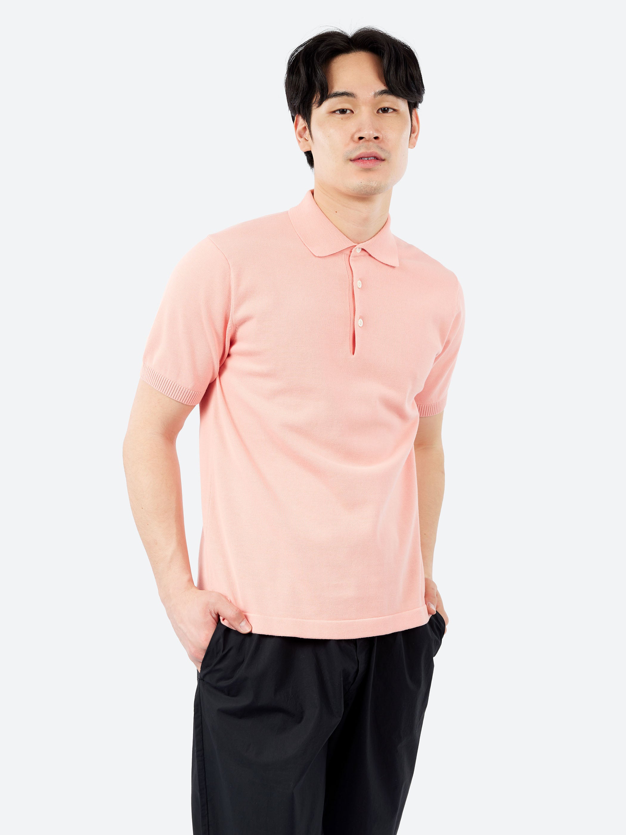 Knit Polo Shirt