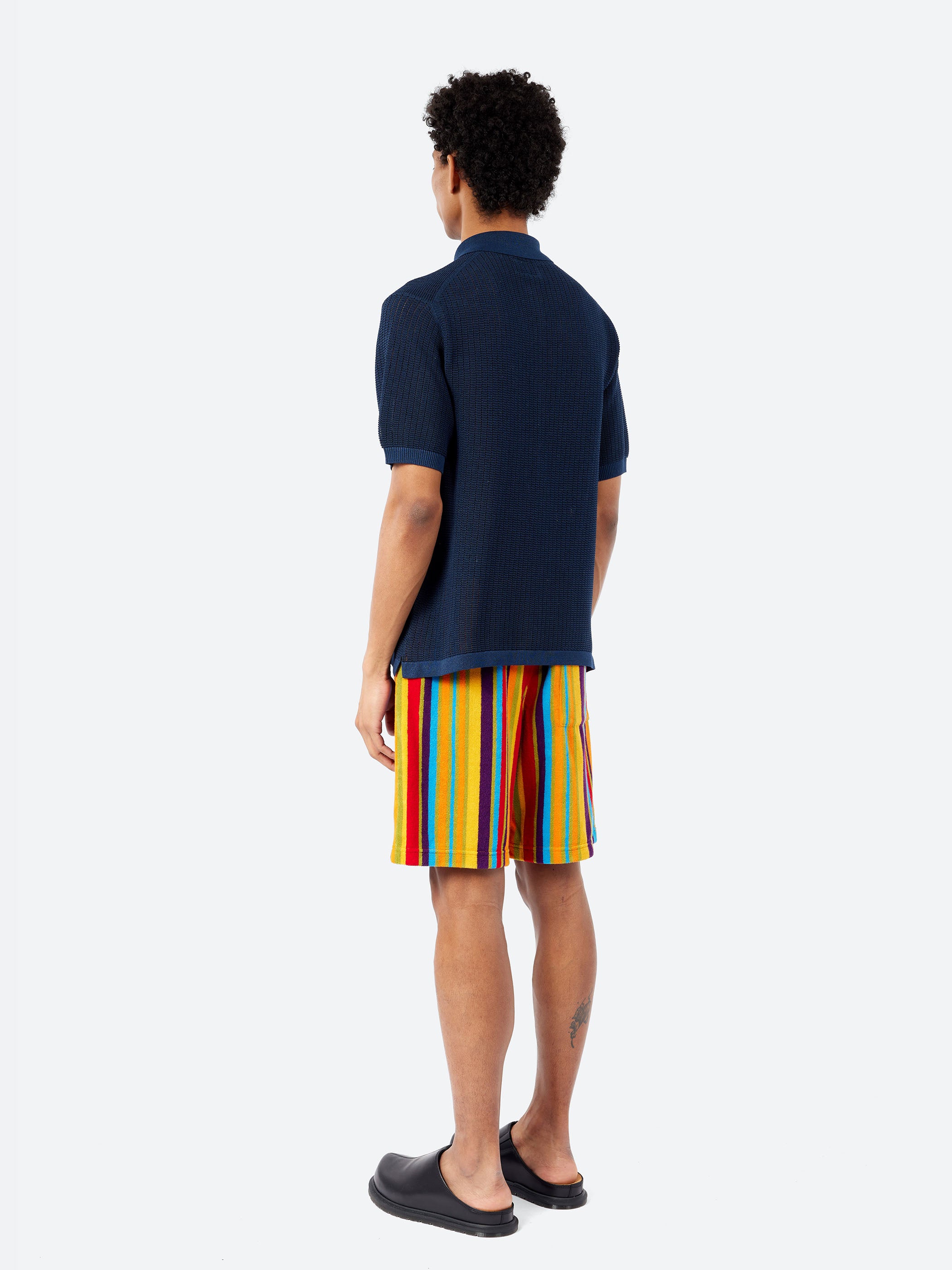 Knit Polo Washi 2 Tone