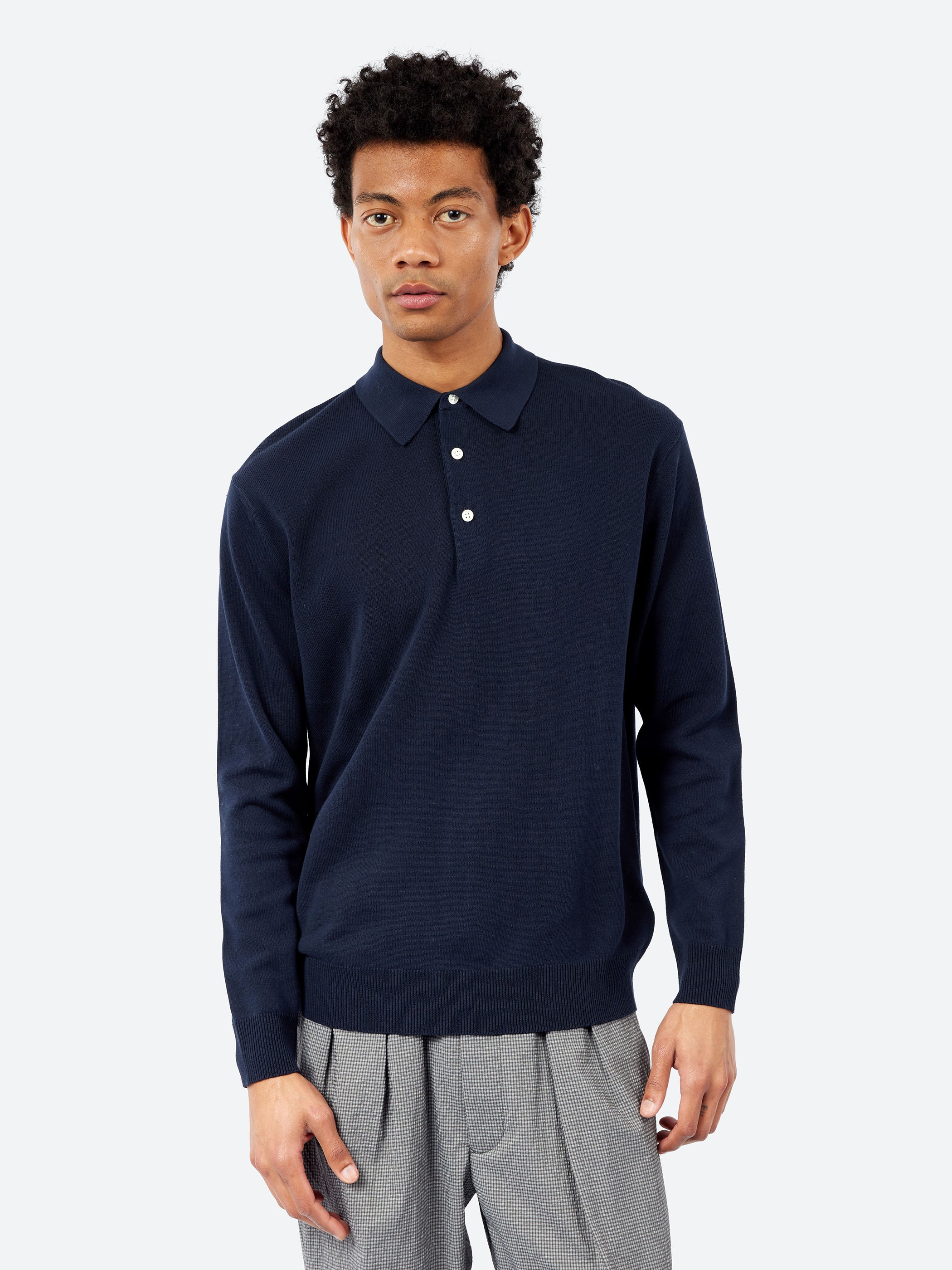 Knit Polo 12G