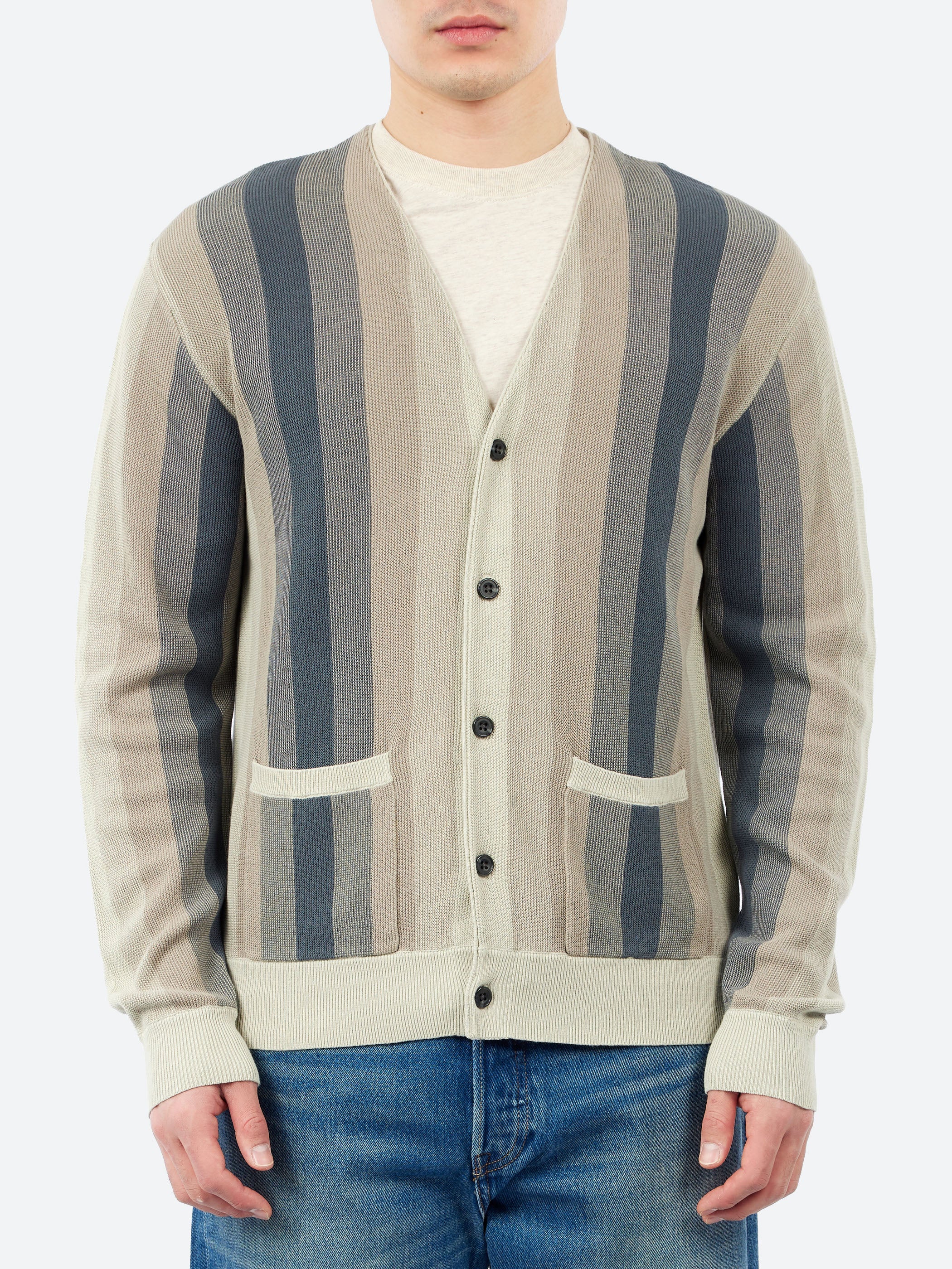 Cardigan Multi Stripe