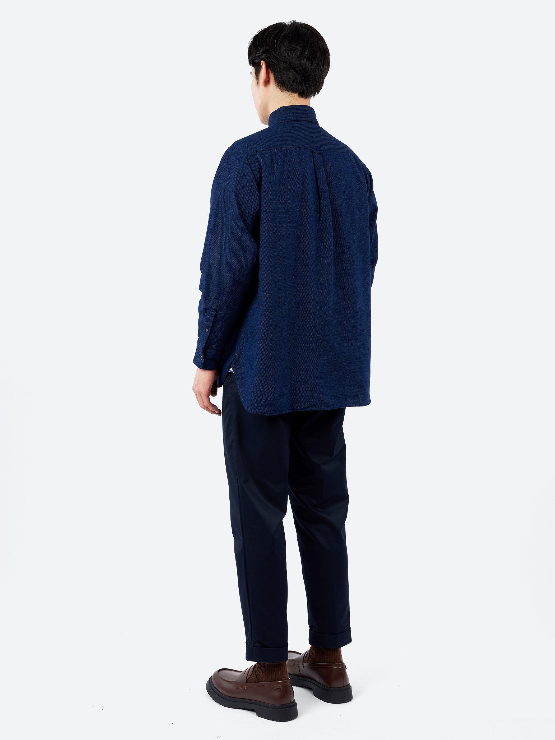 BD Classic Fit Indigo Oxford