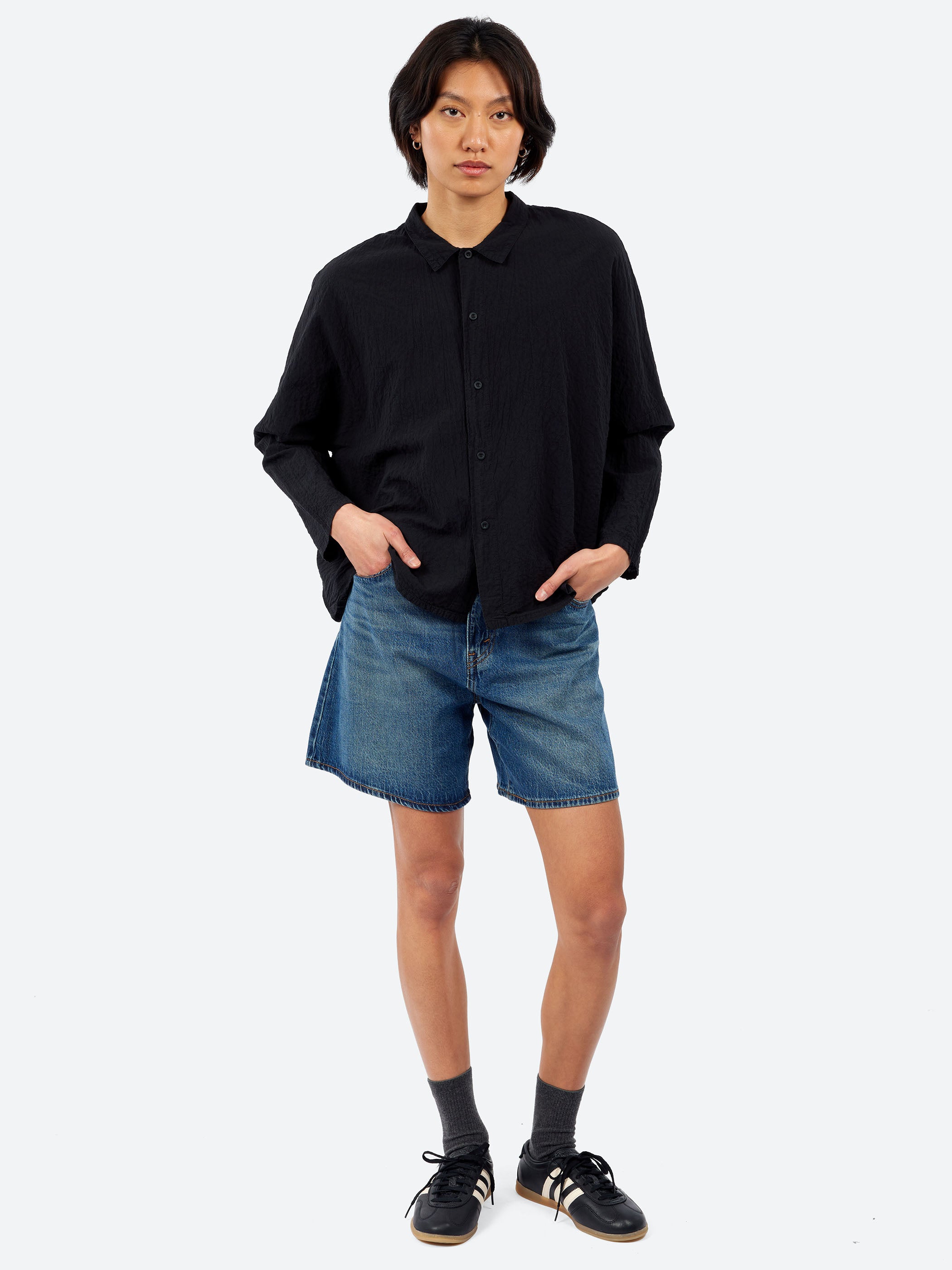 High Rise Baggy Short