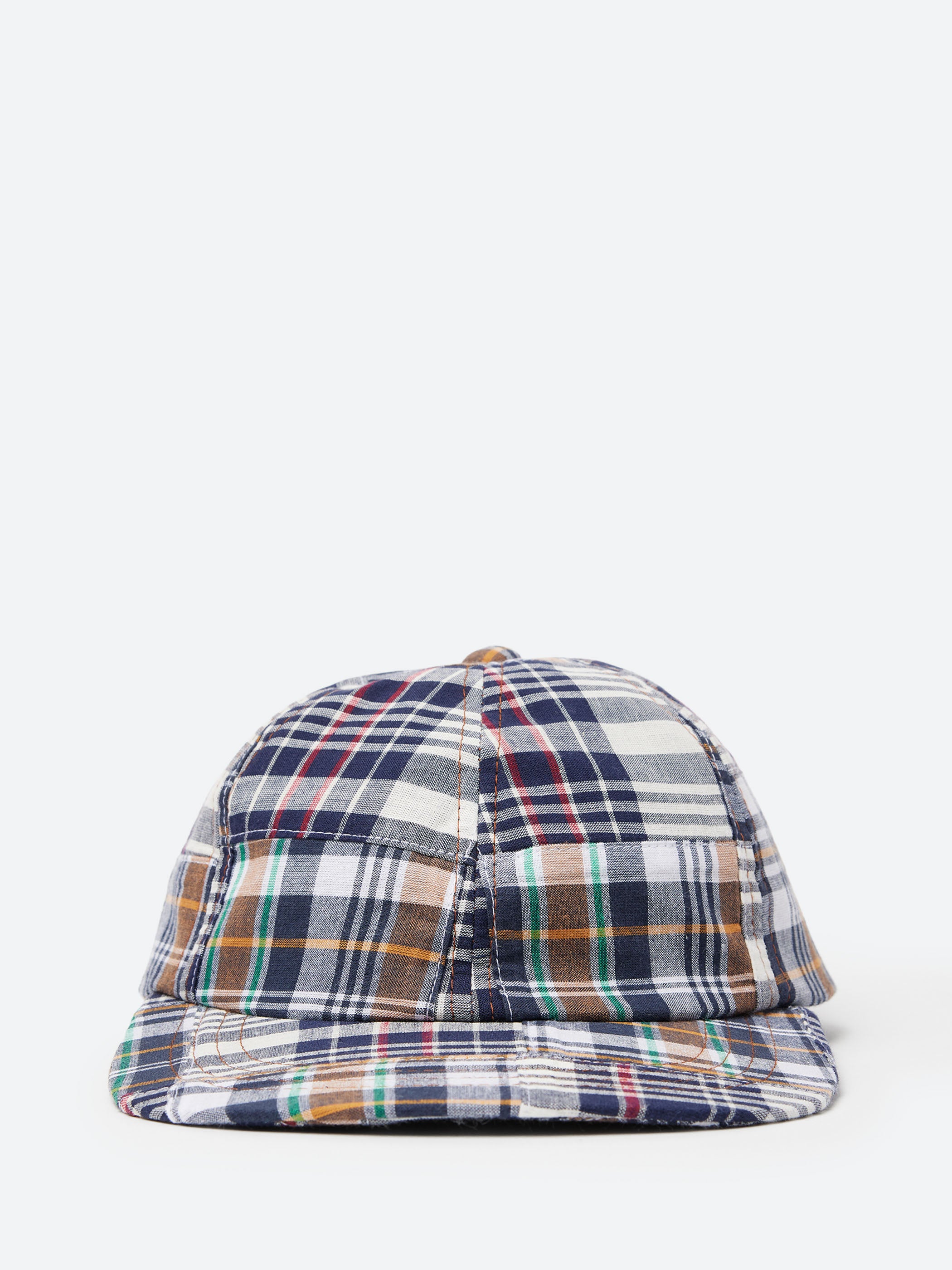 6 Panel Regimental Strap Madras