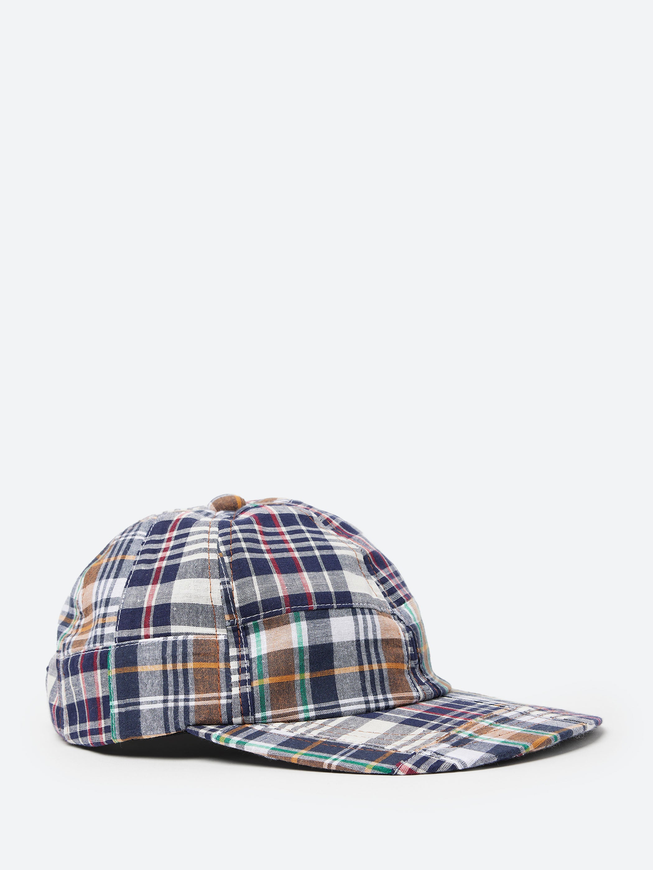 6 Panel Regimental Strap Madras