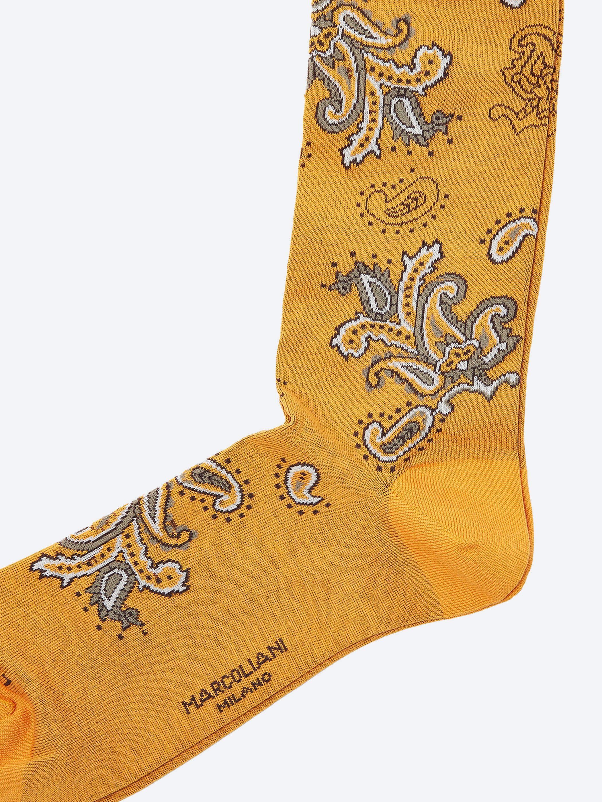 Jali Paisley Mid Calf Sock