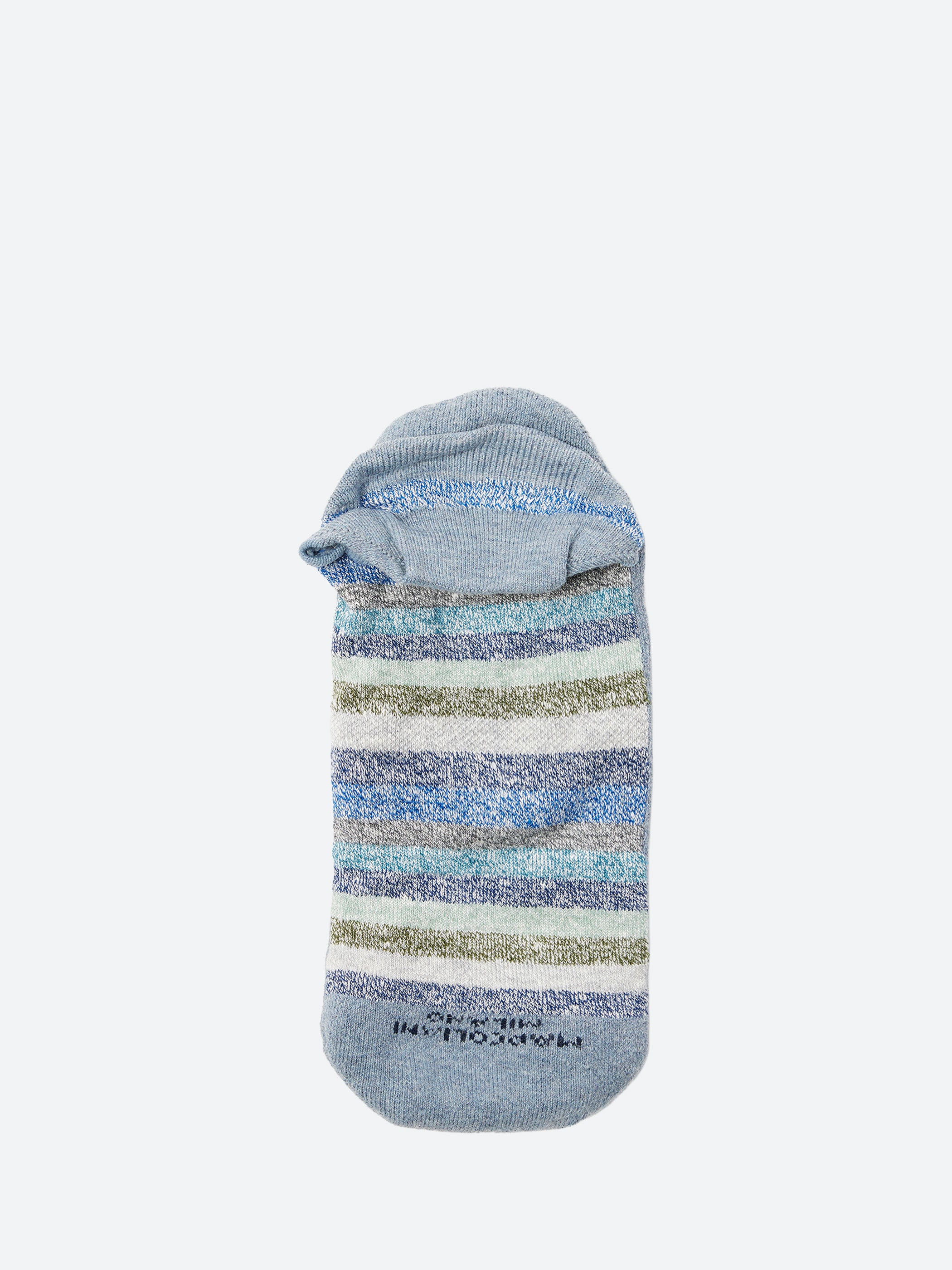 Invisible Sneaker Rainbow Sock