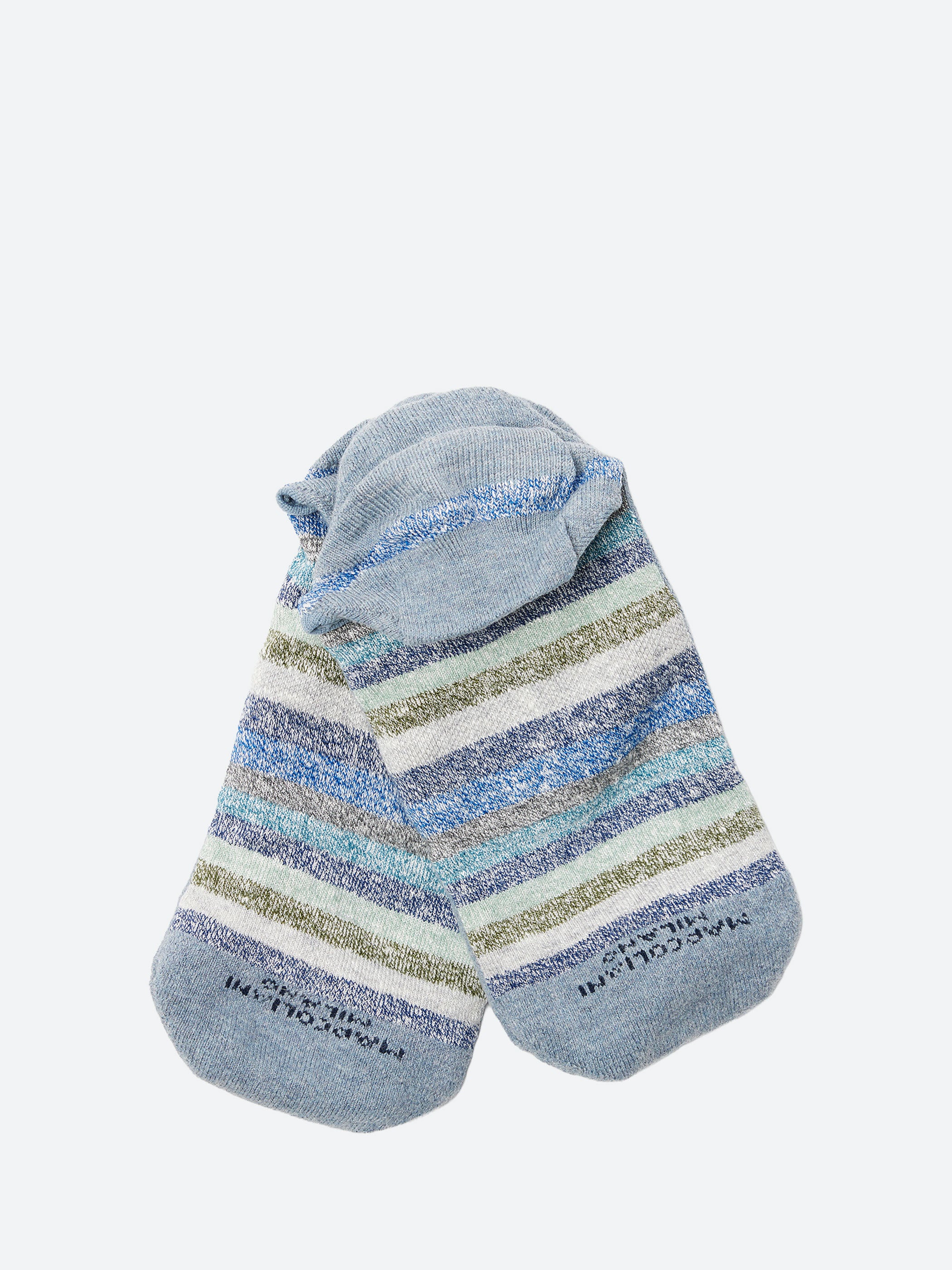 Invisible Sneaker Rainbow Sock