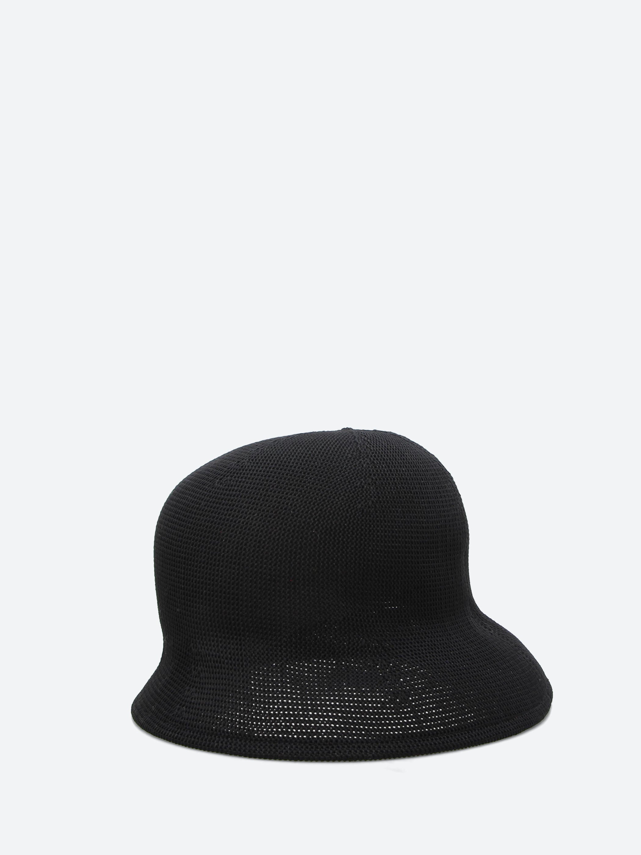 Mesh Knit Asymmetric Hat