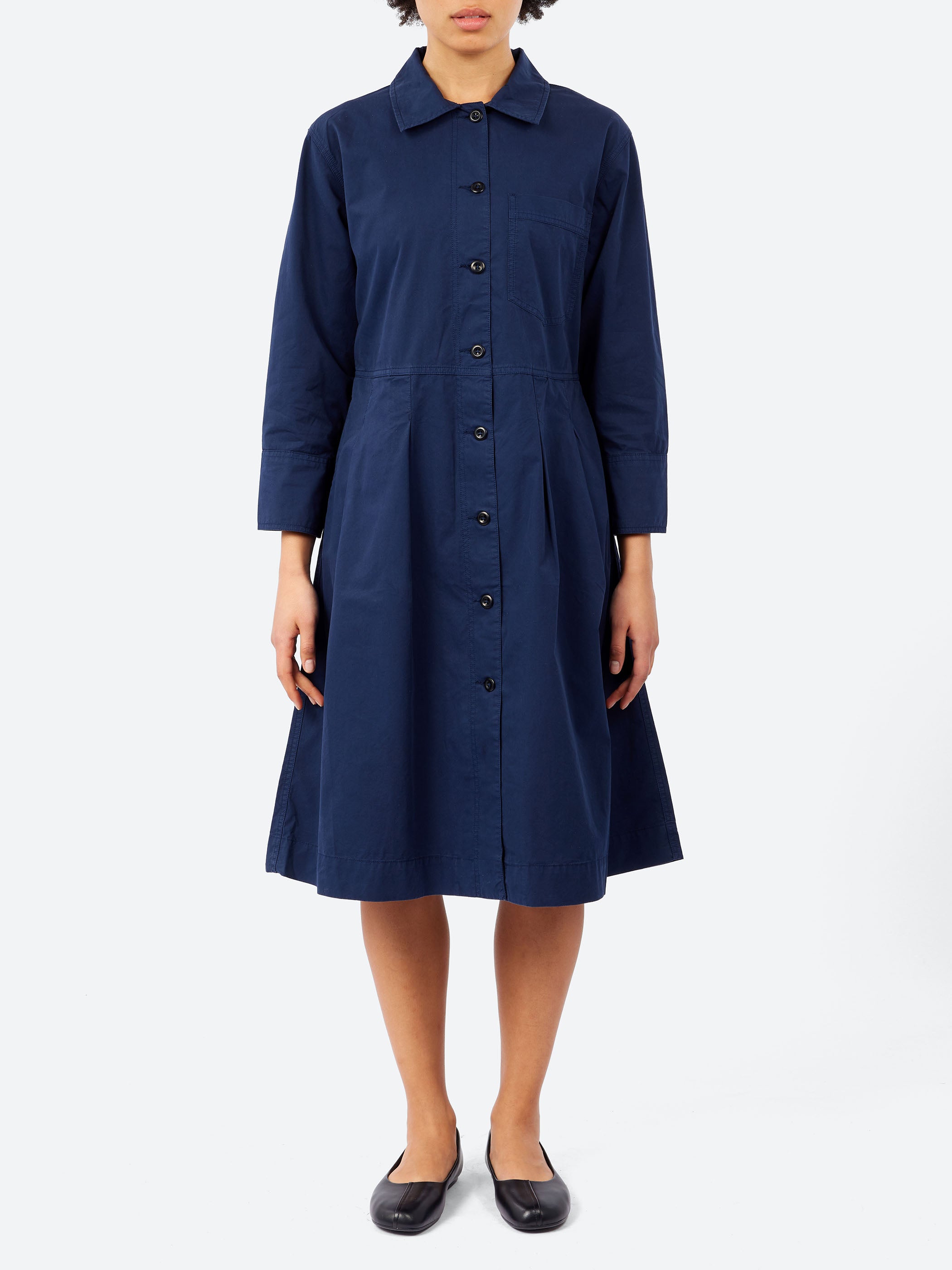 MHL. Pleated Shirt Dress