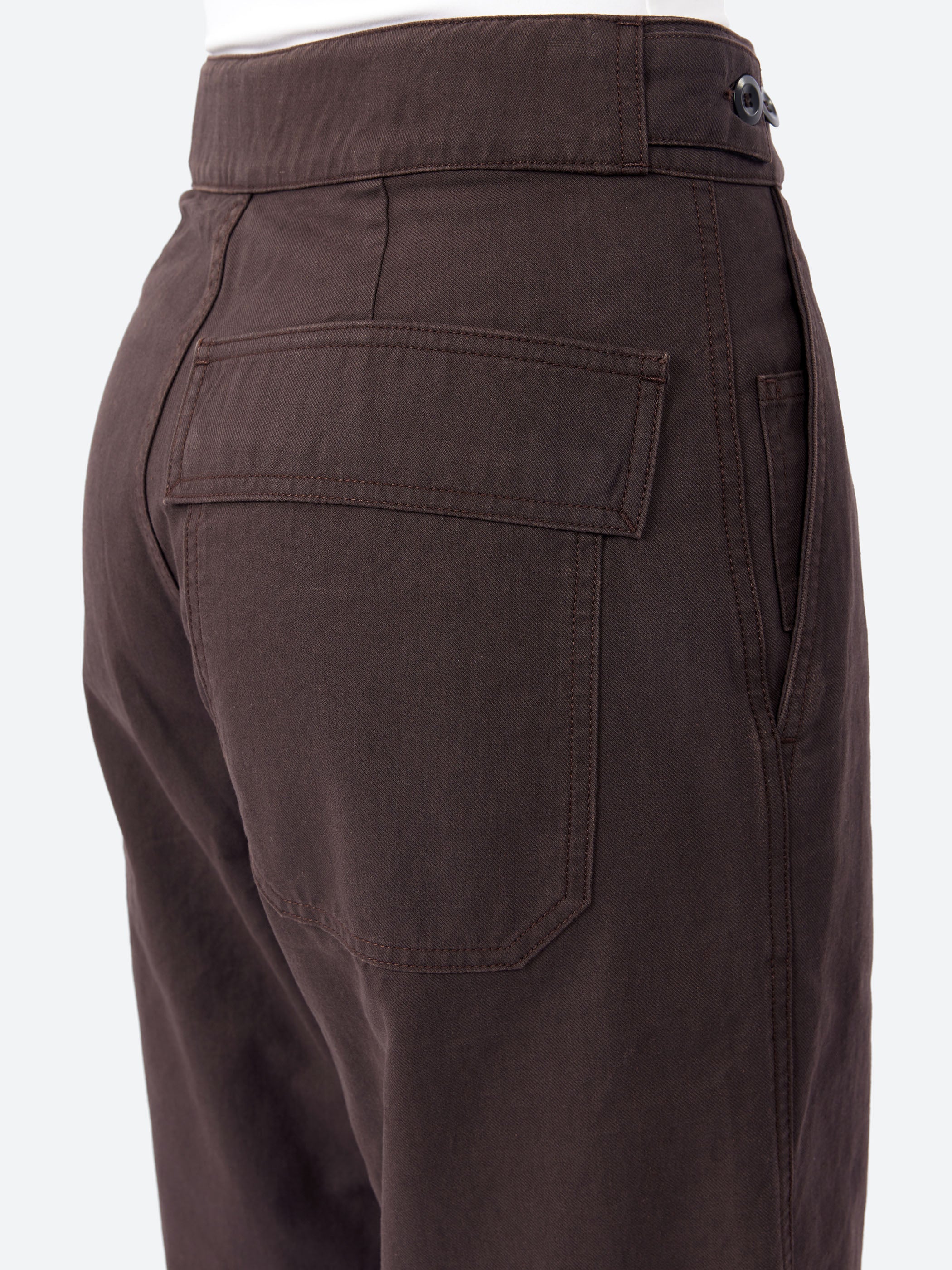 MHL. Button Belt Trousers