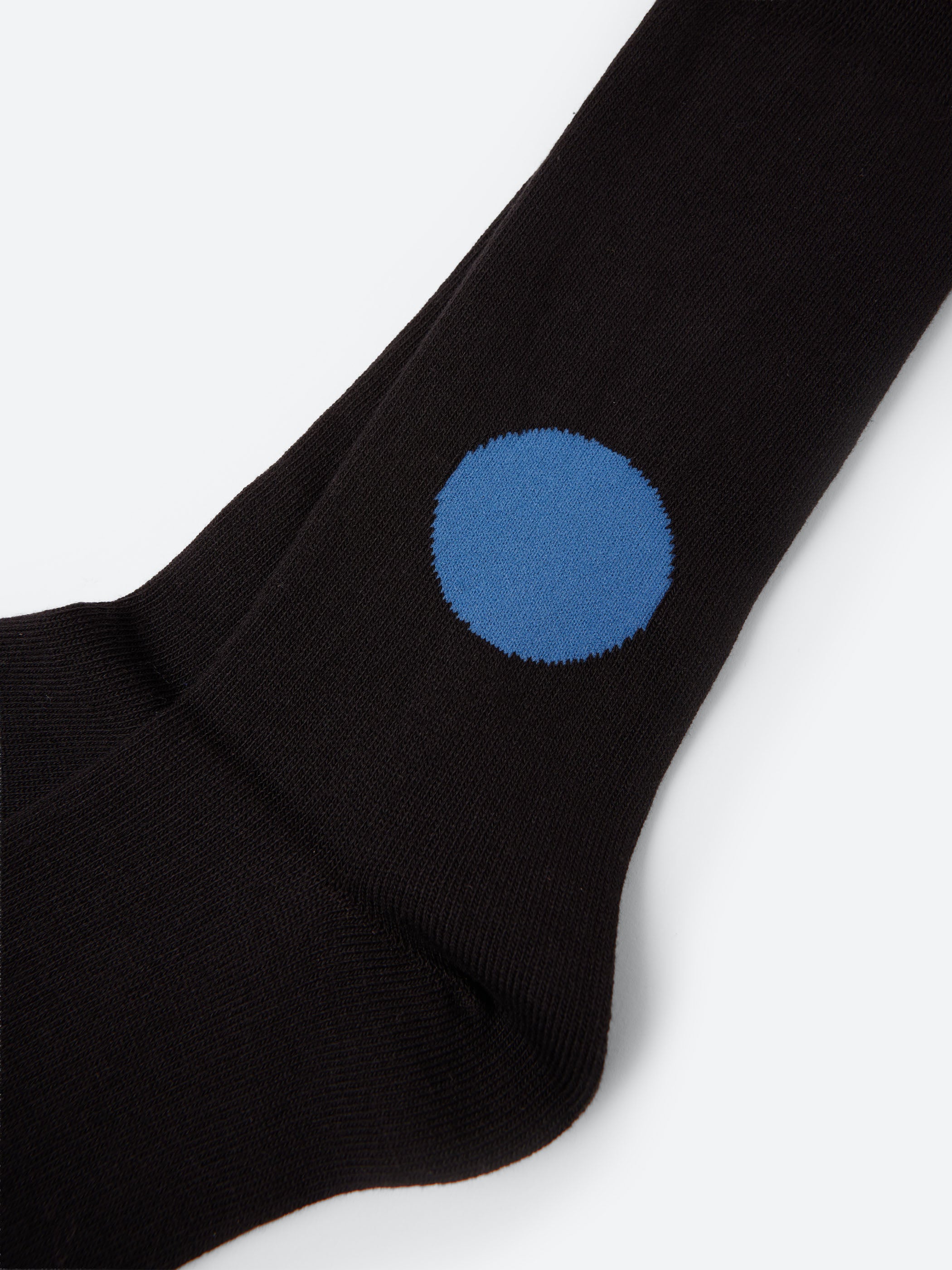 Blue Circle Socks