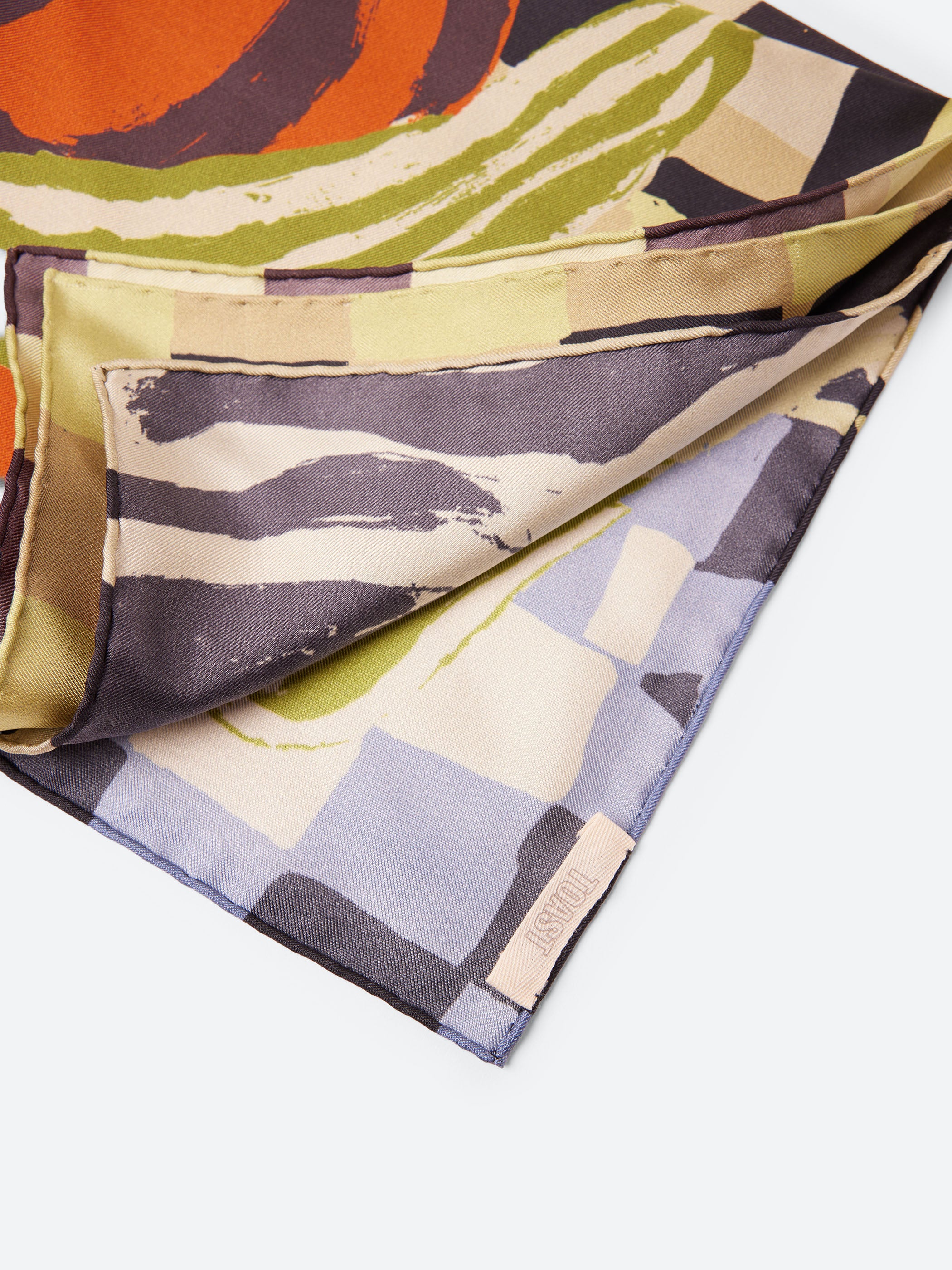 Abstract Still Life Silk Bandana