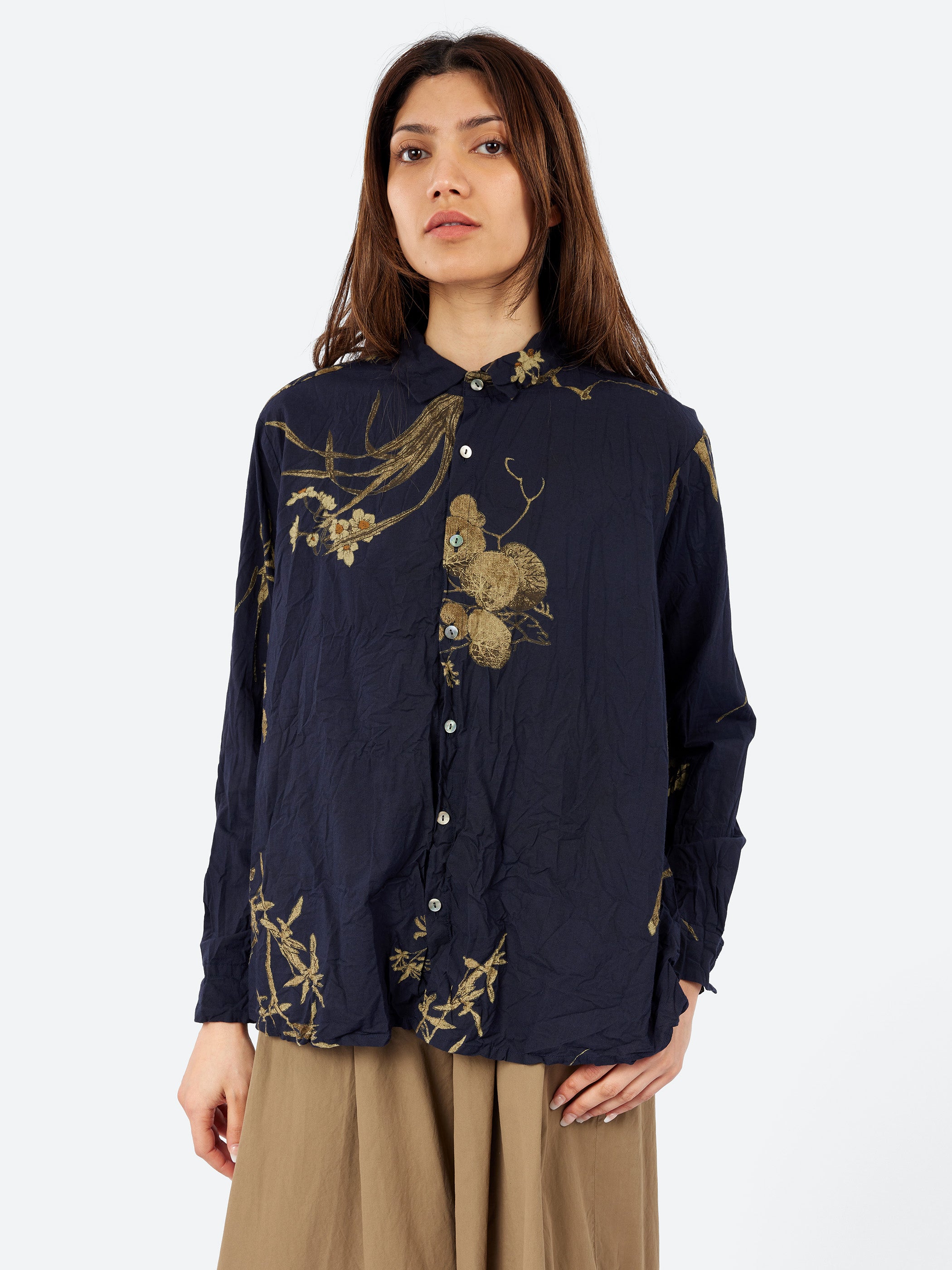 Japonism Flower Blouse