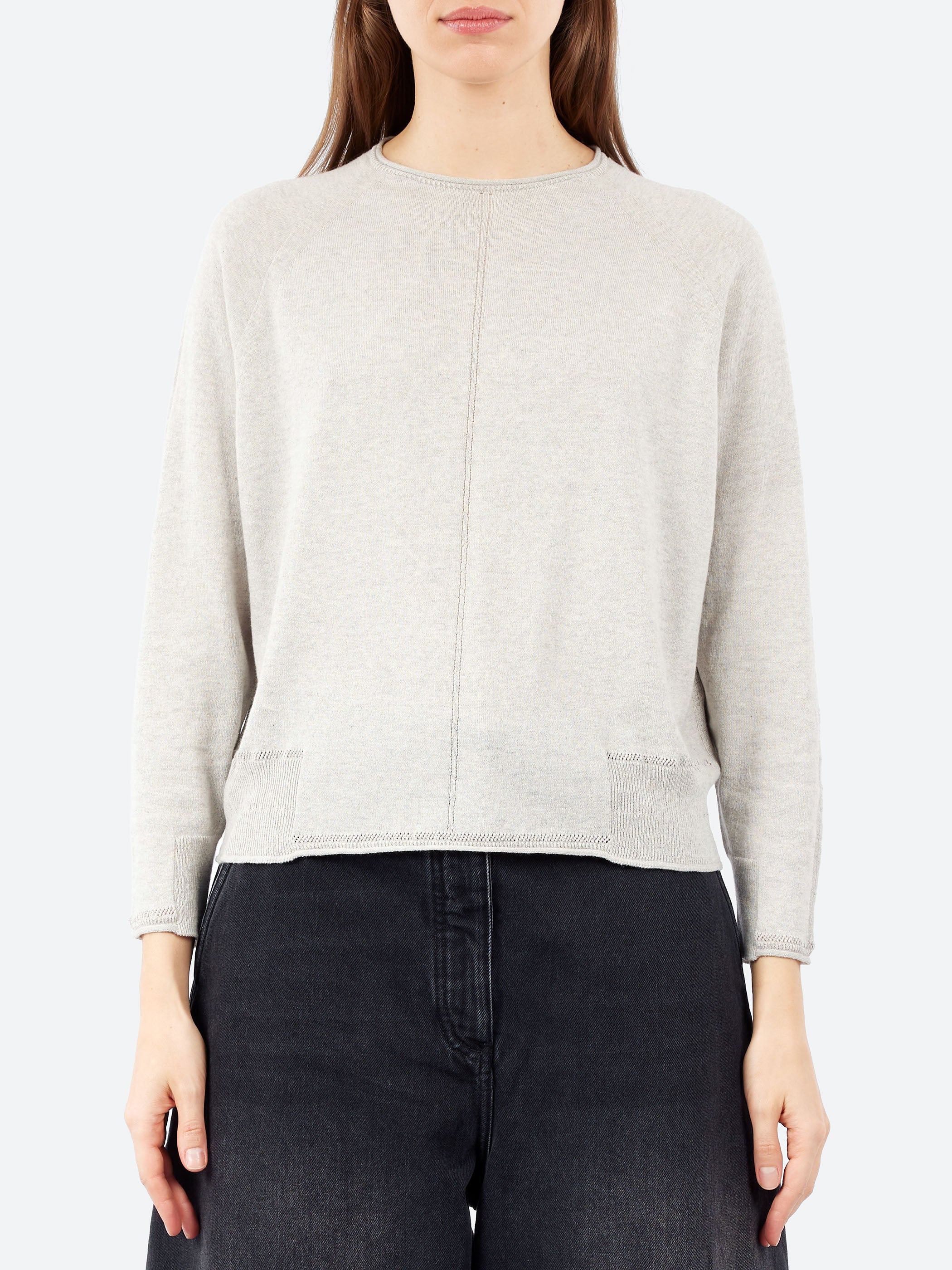Cotton Linen Crewneck