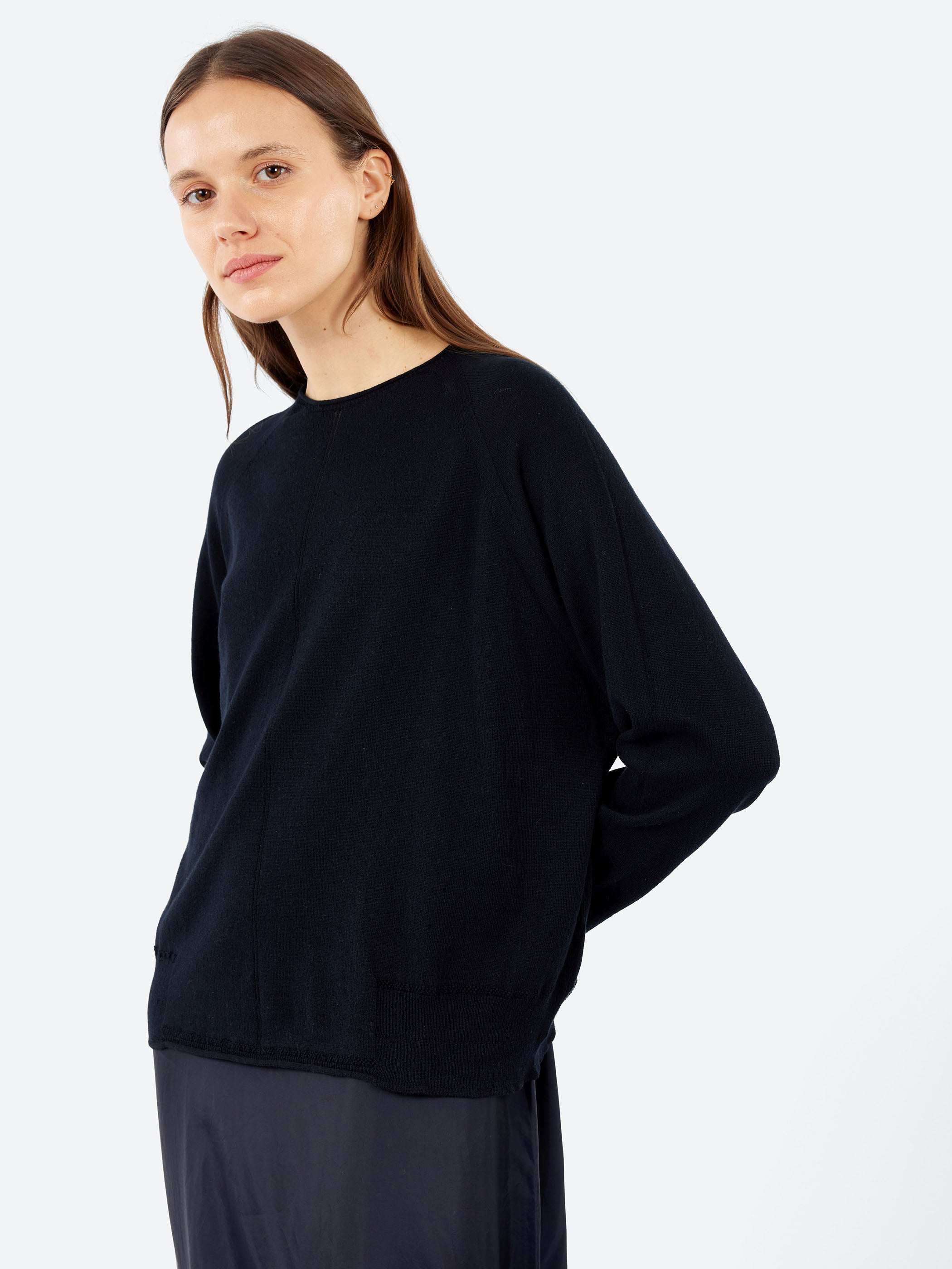Cotton Linen Crewneck