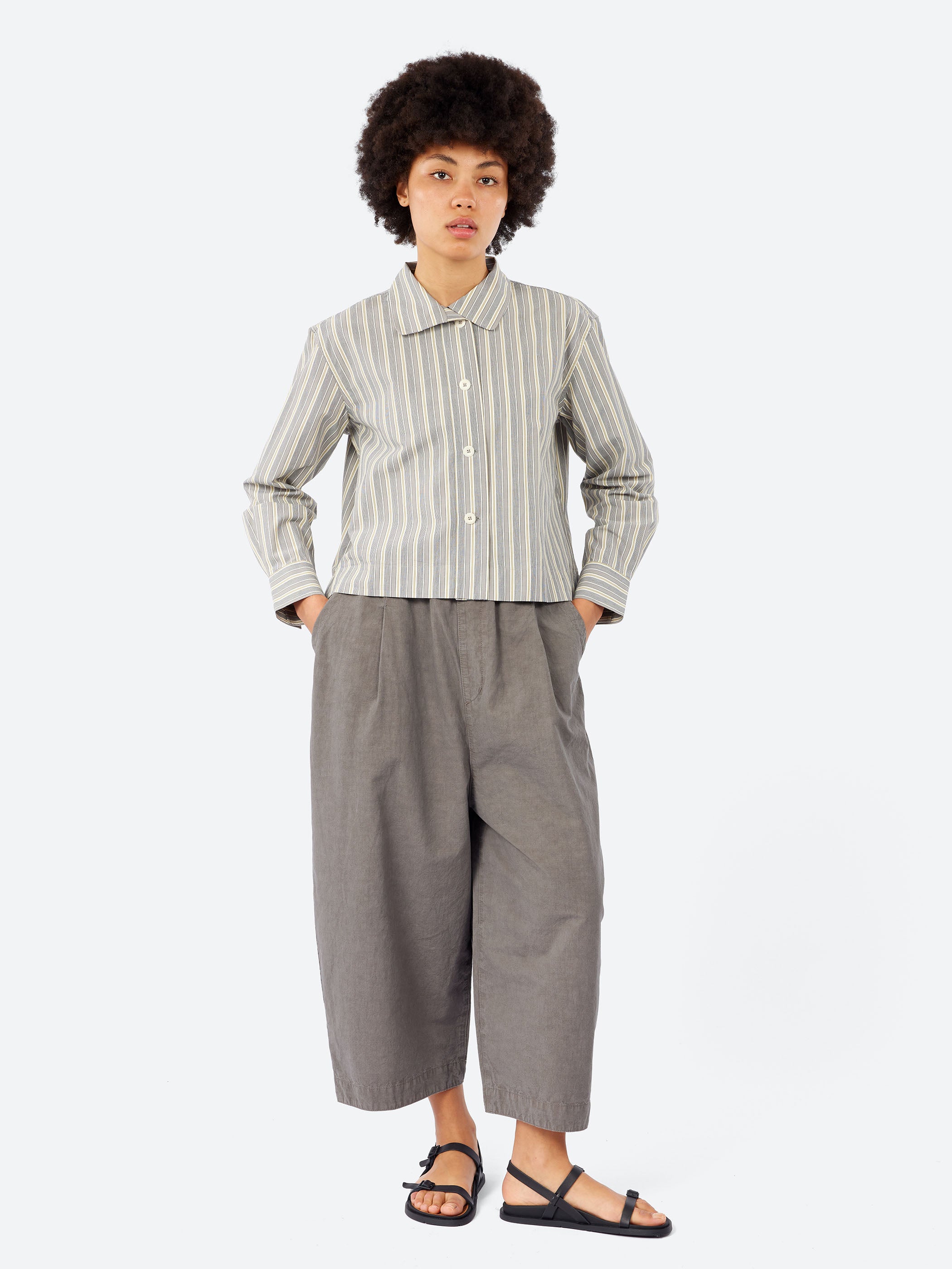Wide Cropped Pant