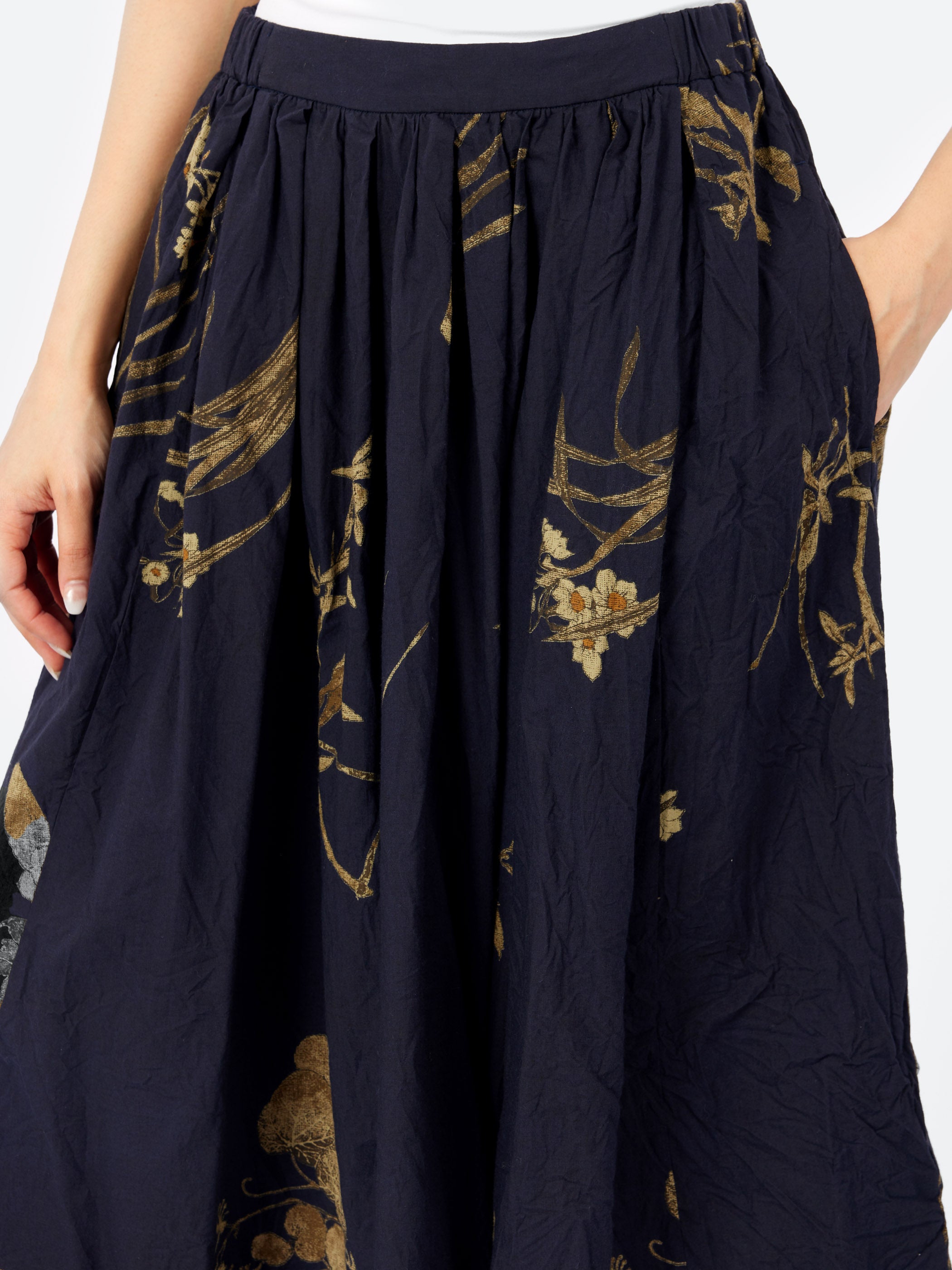 Japonism Flower Skirt