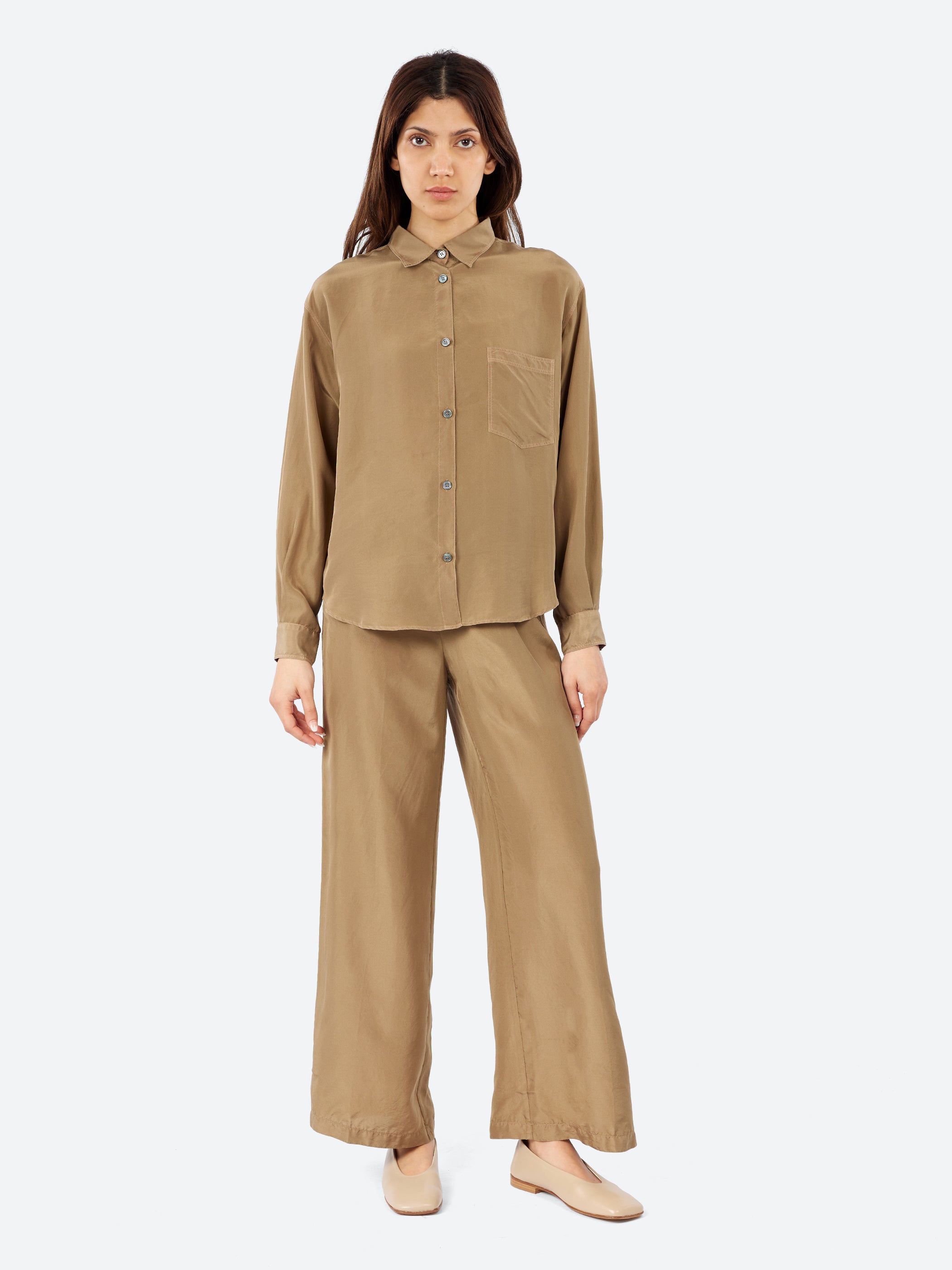 Silk Habutai Trousers