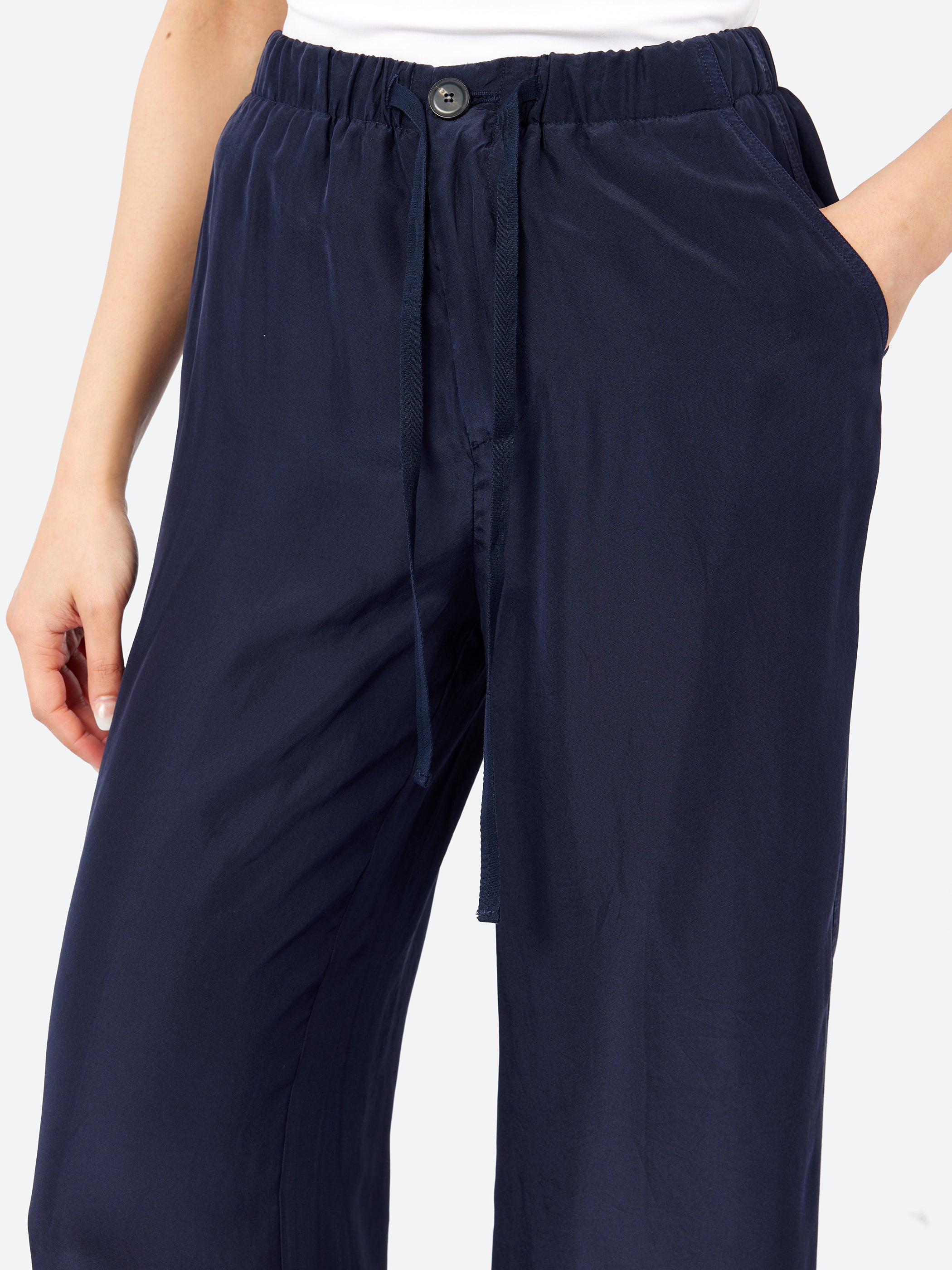 Silk Habutai Trousers