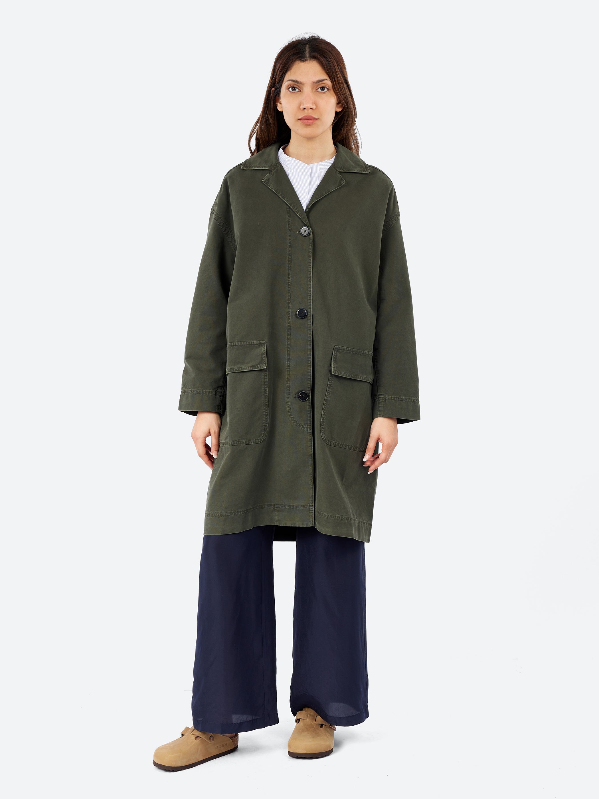 Cotton Panama Coat
