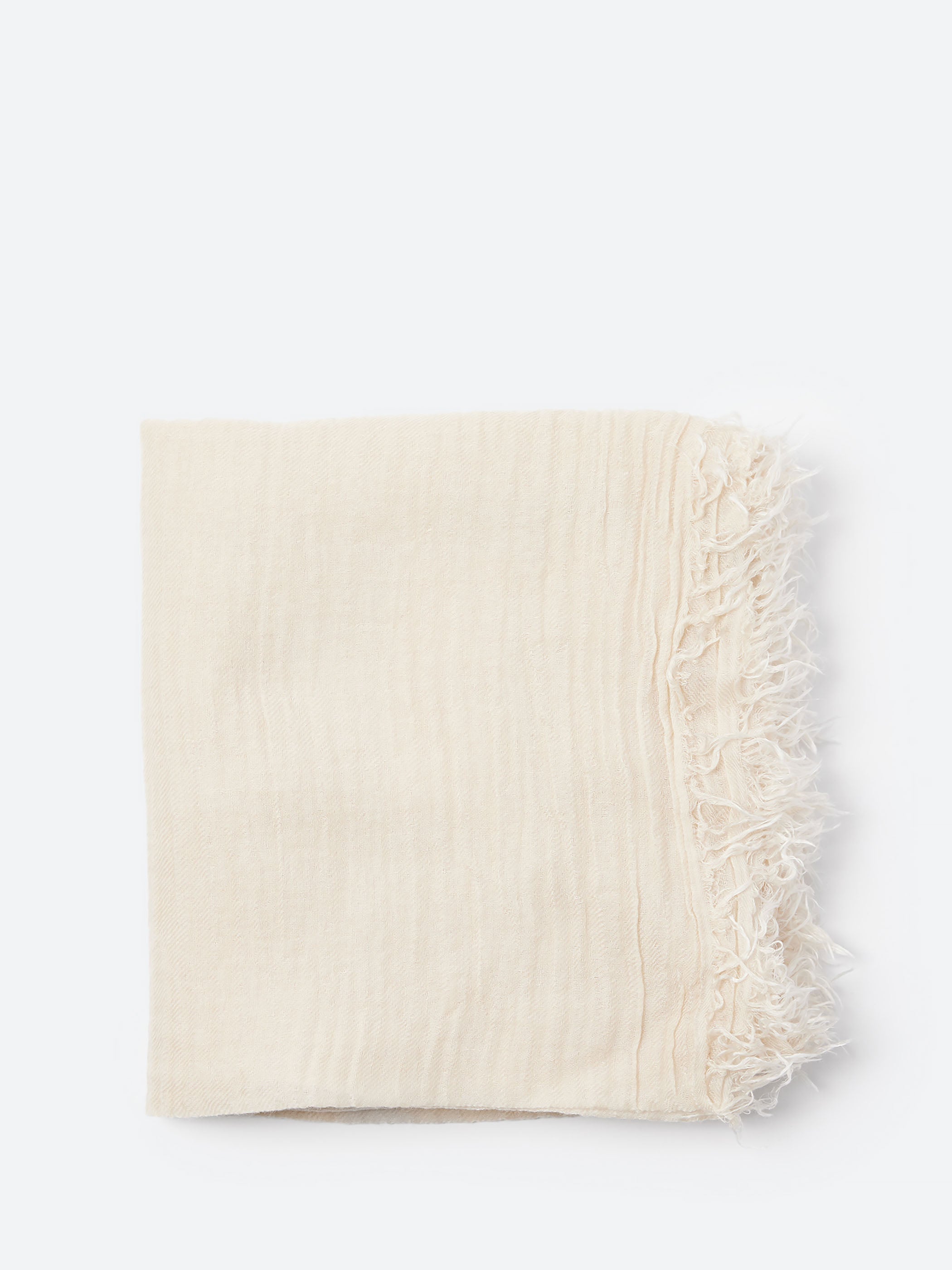 Tencel and Melange Wool Drill Scarf