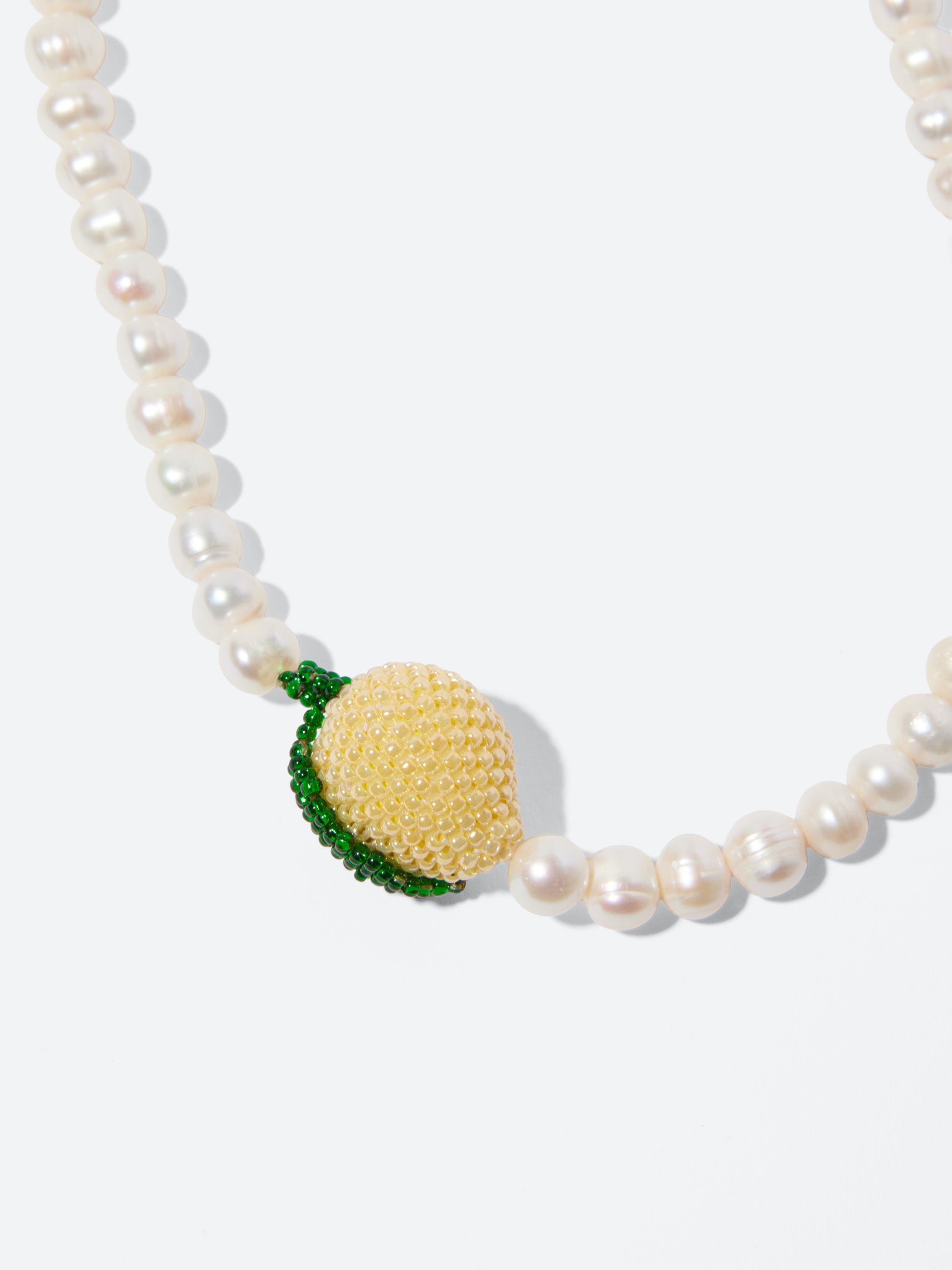 Pearl Lemon Necklace