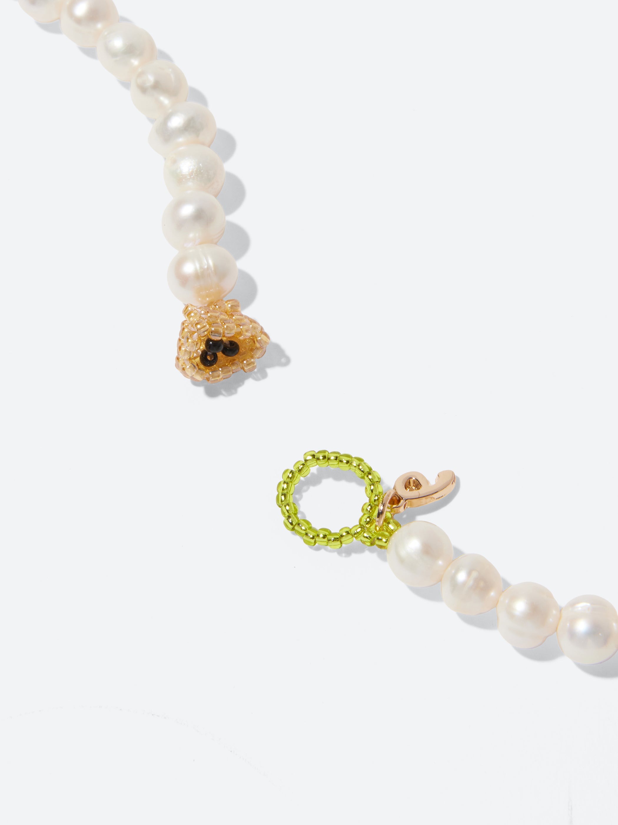 Pearl Poppy Necklace
