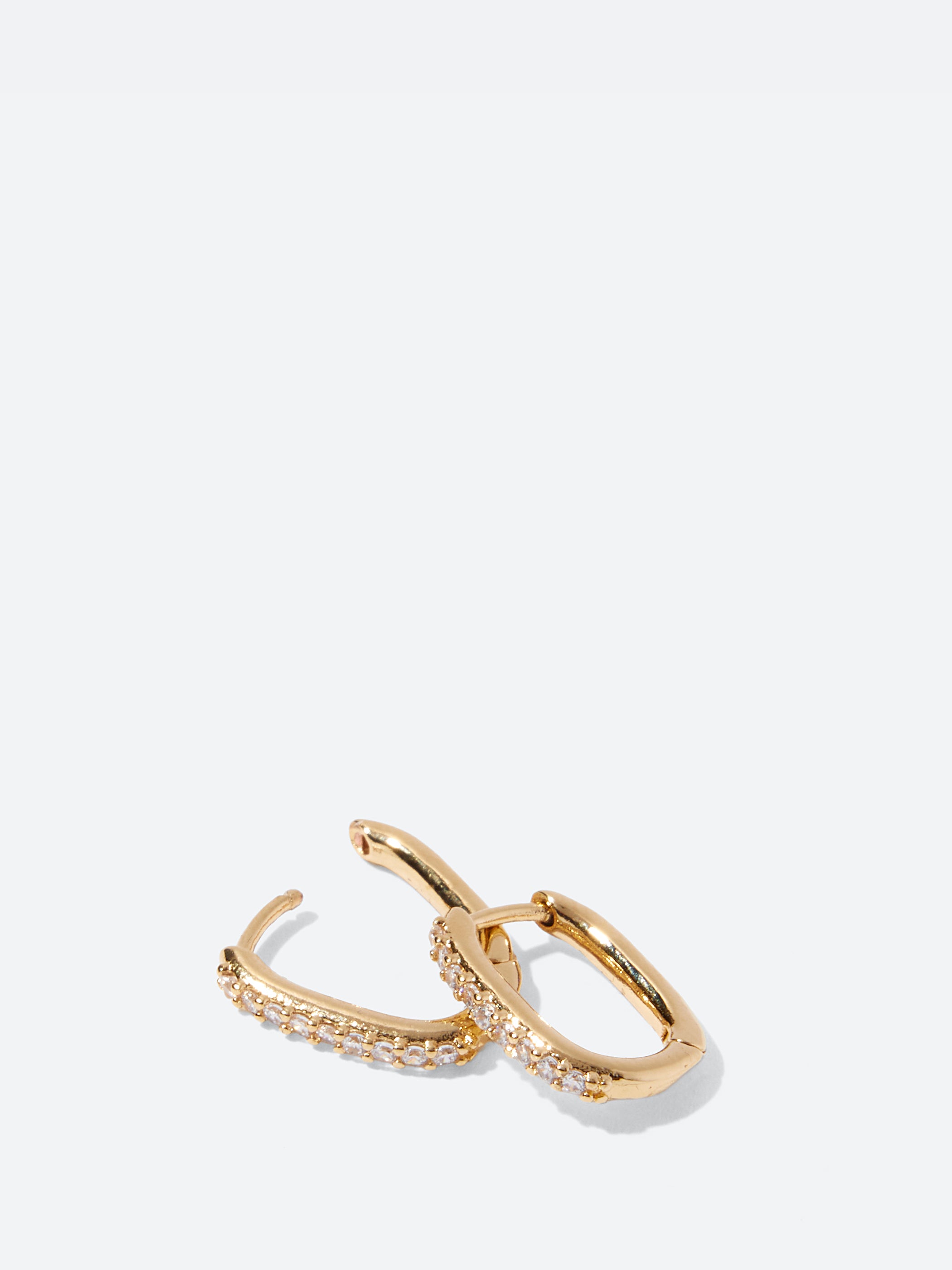 Jessie Oval Hoop Earrings
