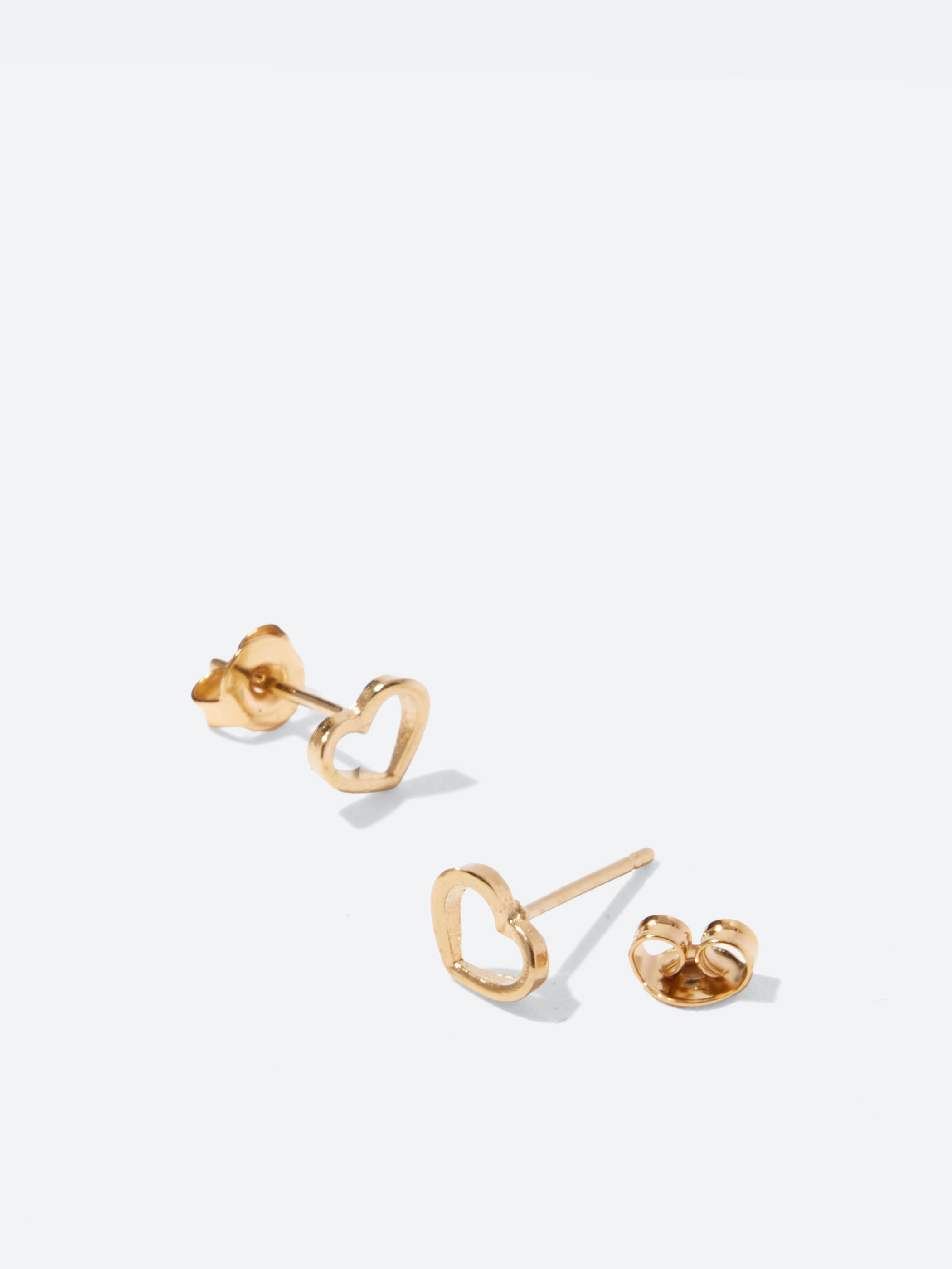 Blair Small Heart Stud Earrings