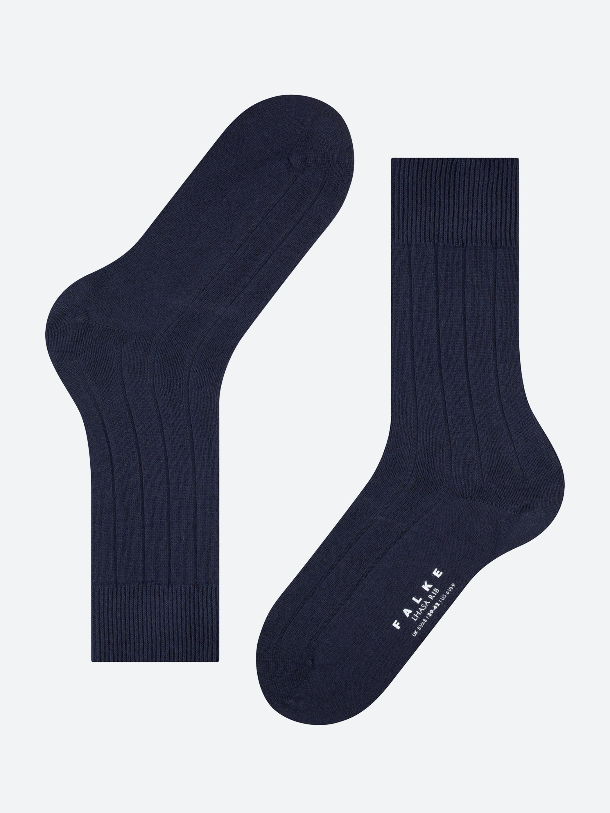 Lhasa Rib Casual Crew Sock