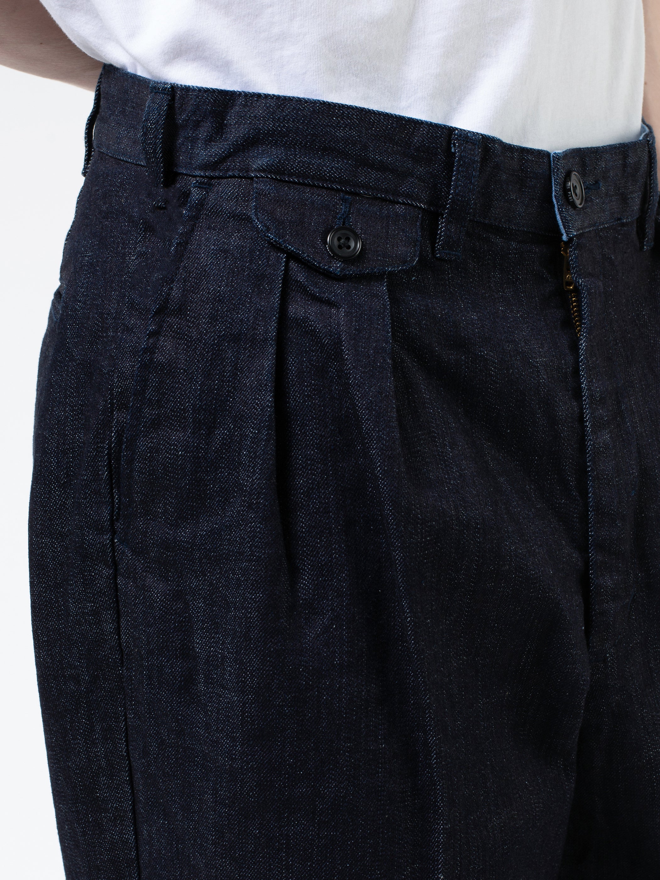 2 Pleat Denim