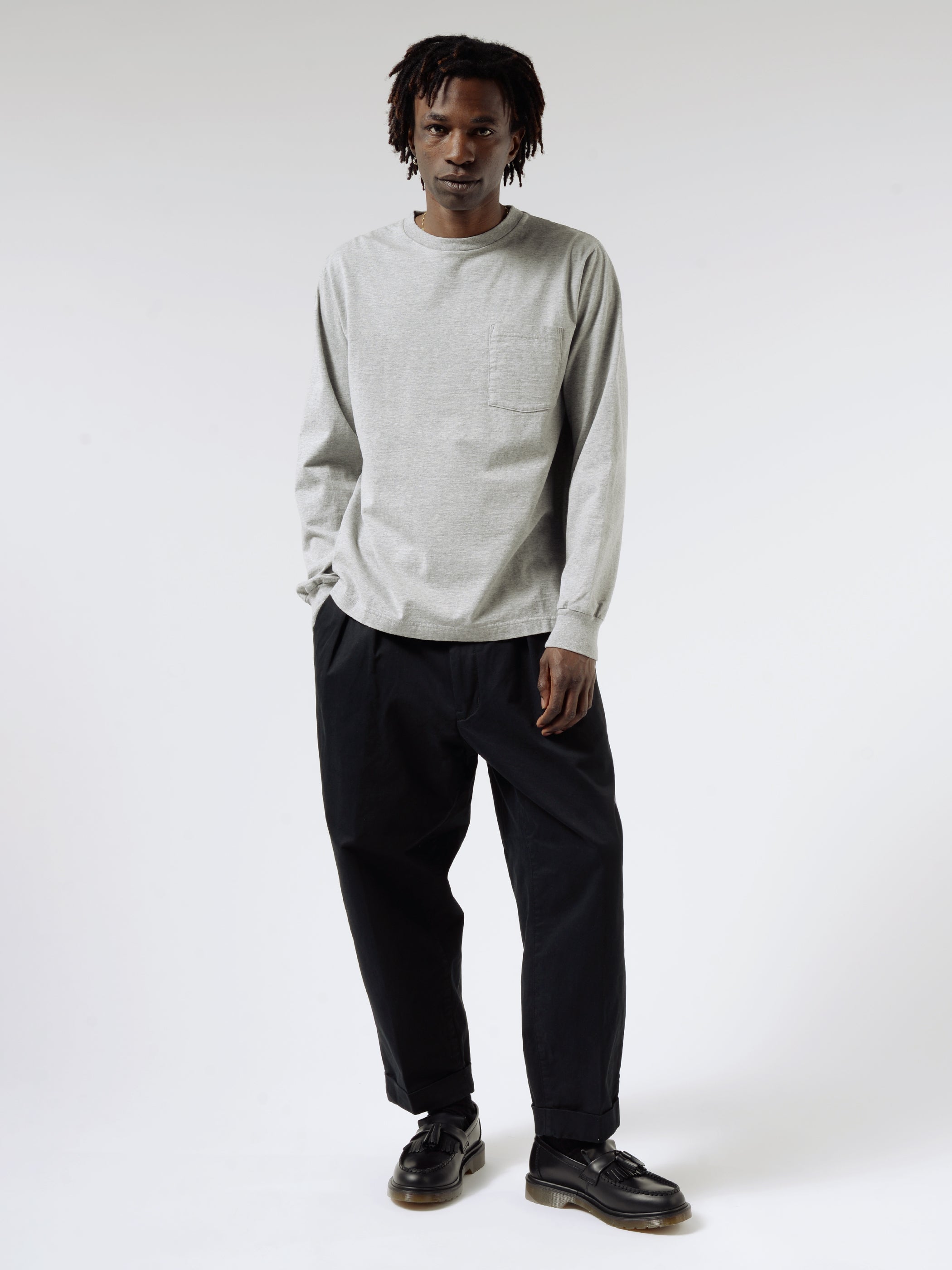 Long Sleeve Pocket Tee