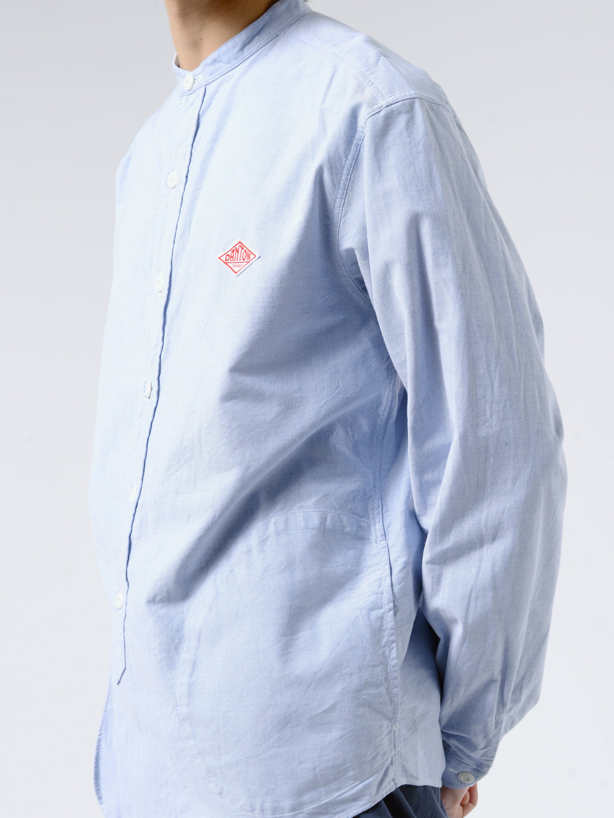 Oxford Band Collar L/S Shirt