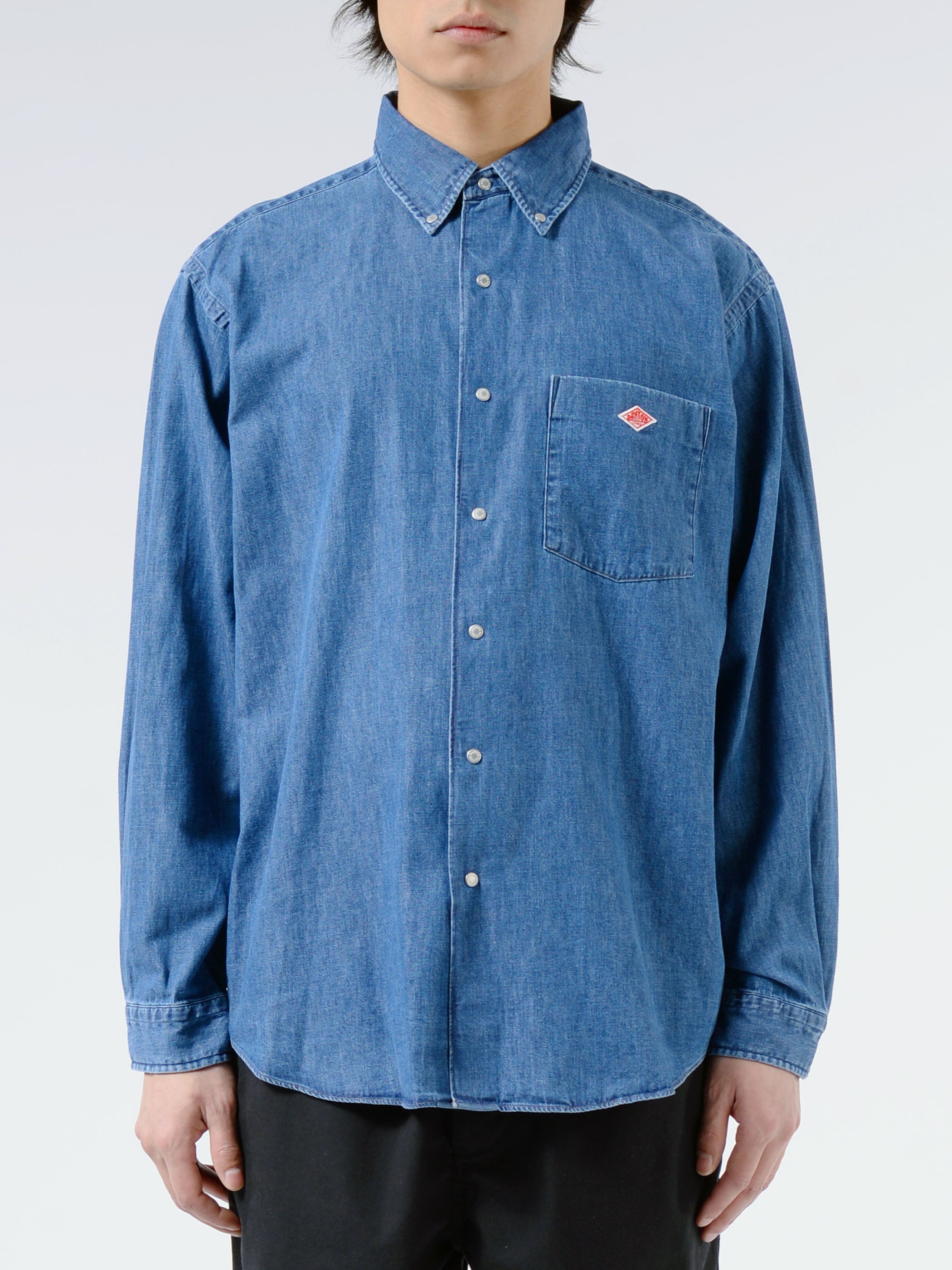 Men's Denim Dungaree B.D. Shirt