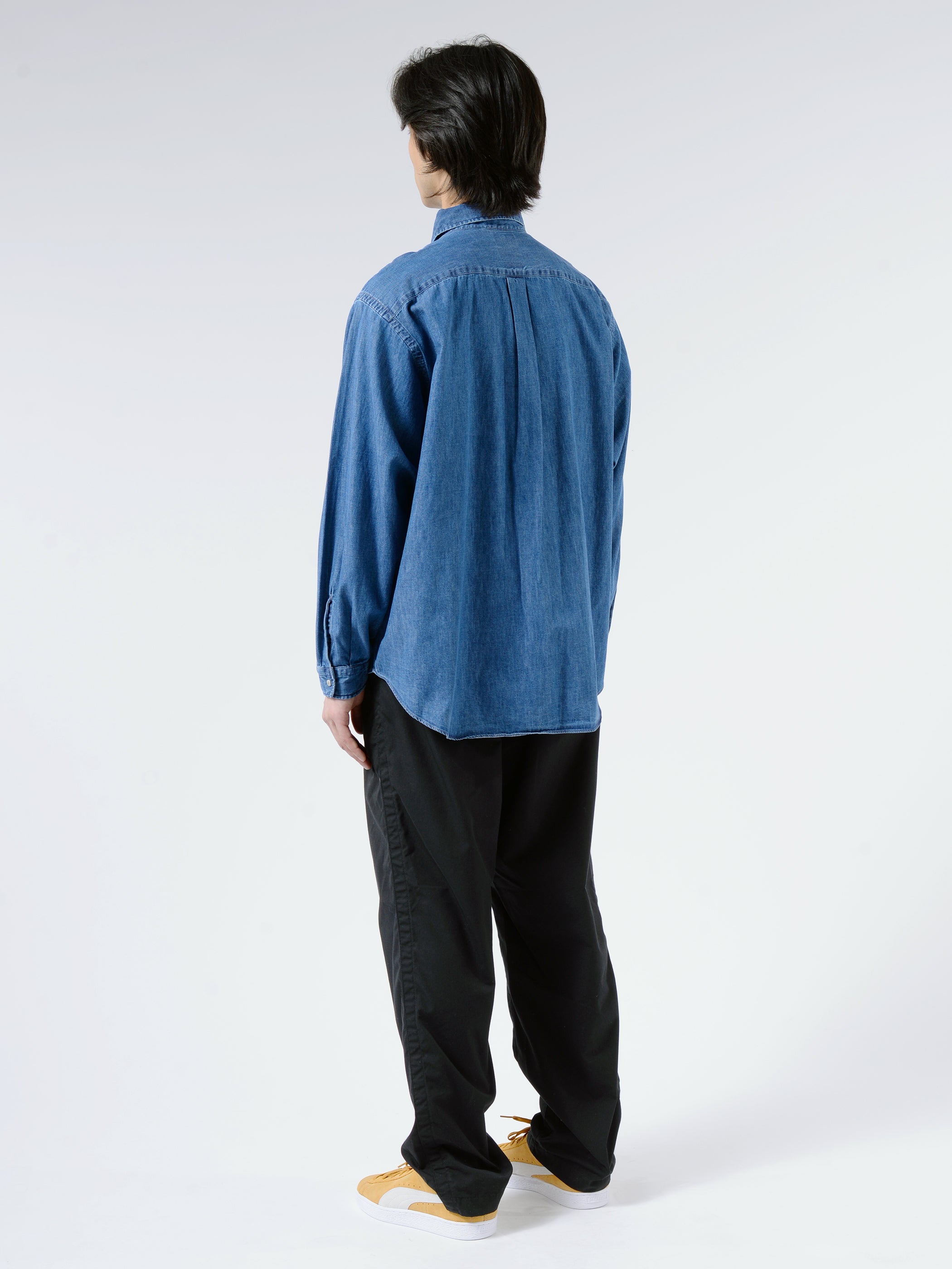 Men's Denim Dungaree B.D. Shirt