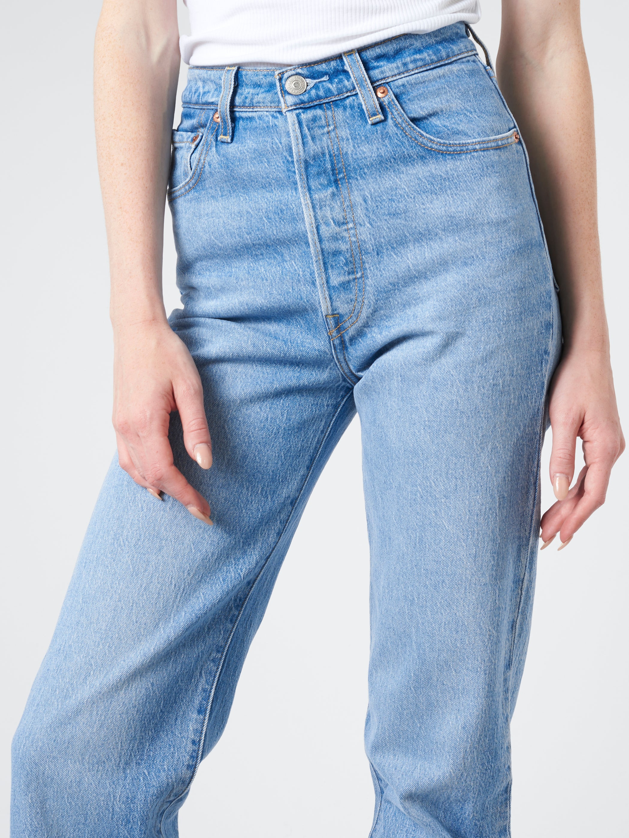 Ribcage Full Length Jeans