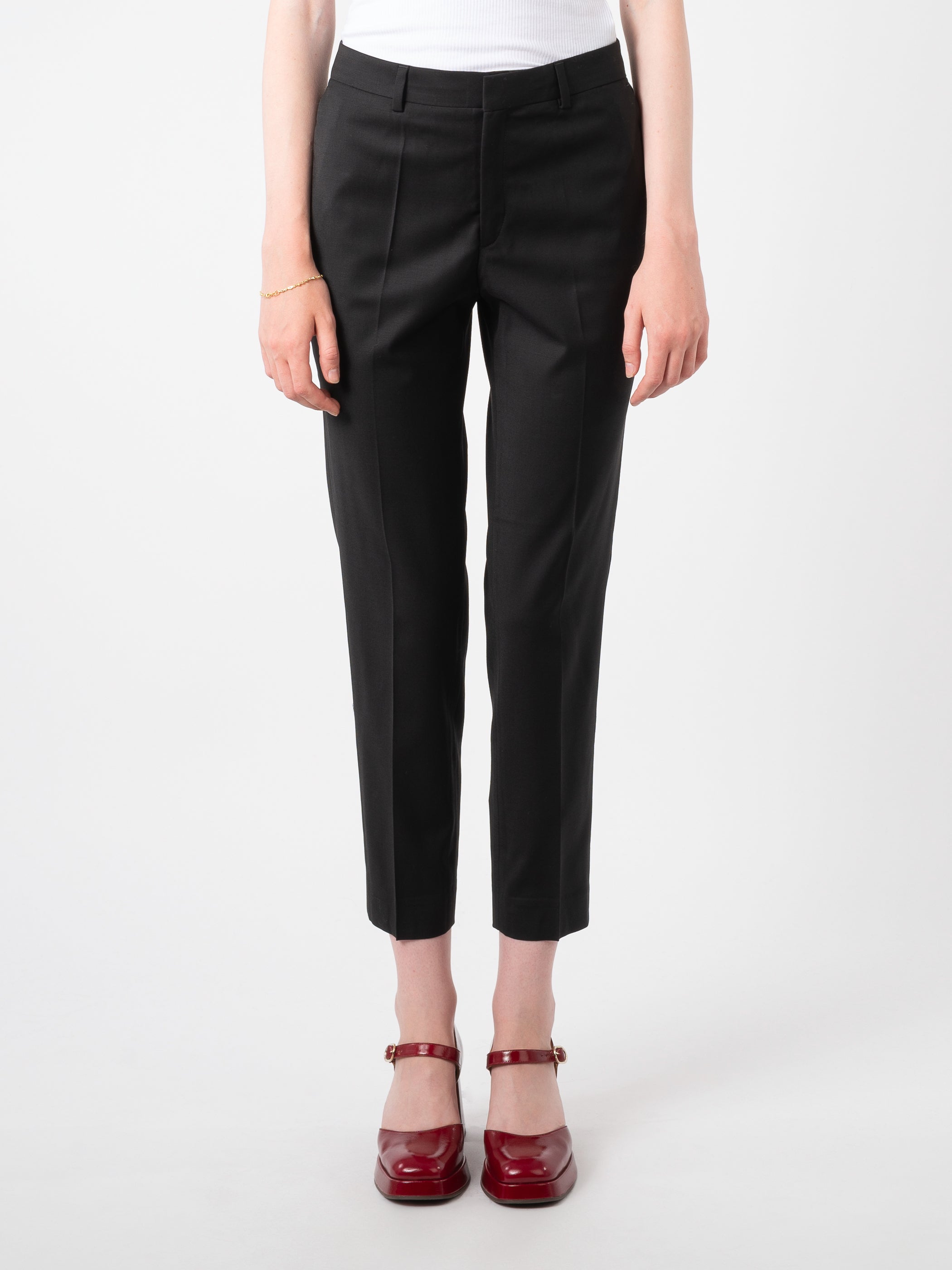 Emma Cropped Cool Wool Trouser