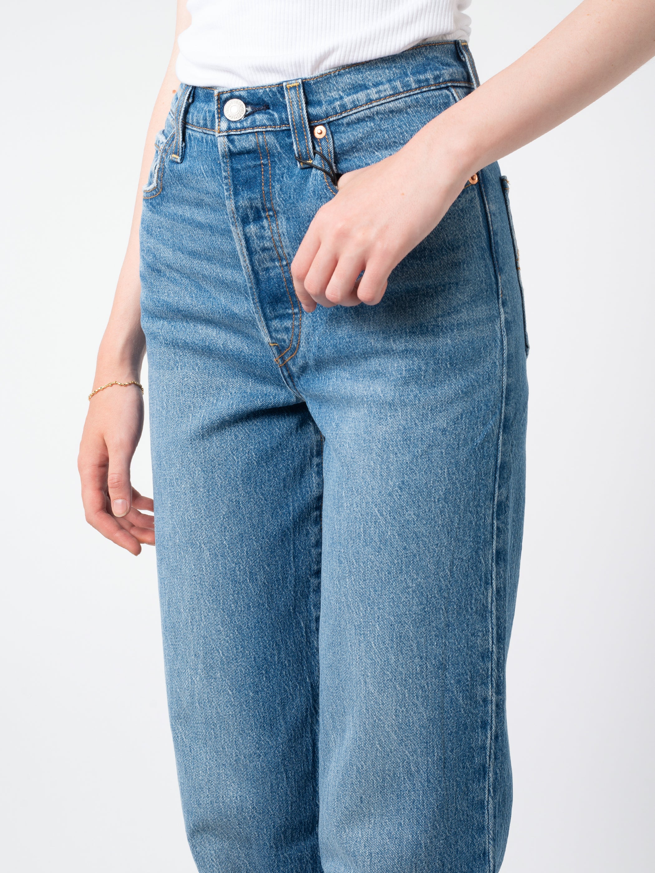 Ribcage Full Length Jeans