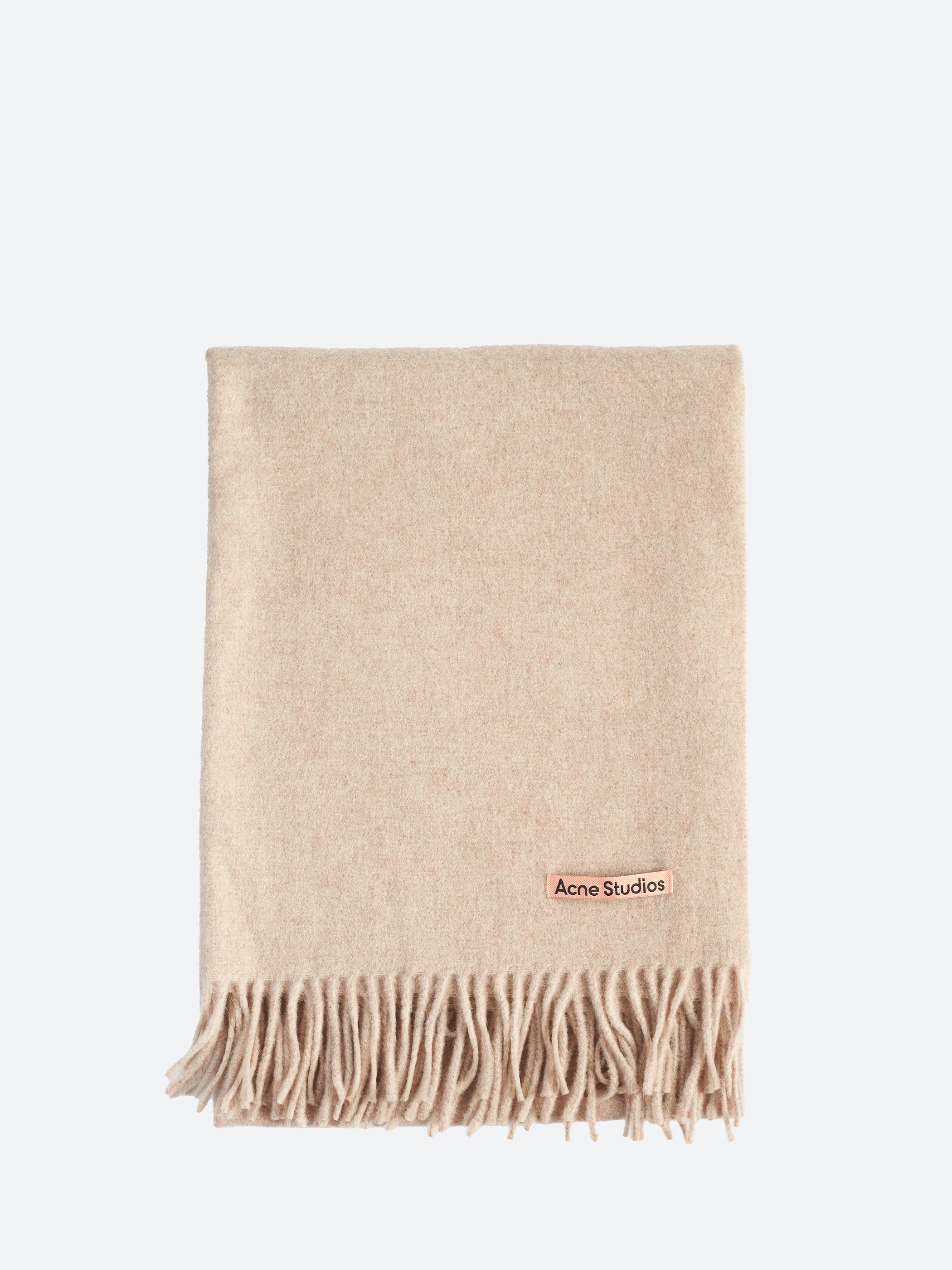 Fringe Wool Scarf