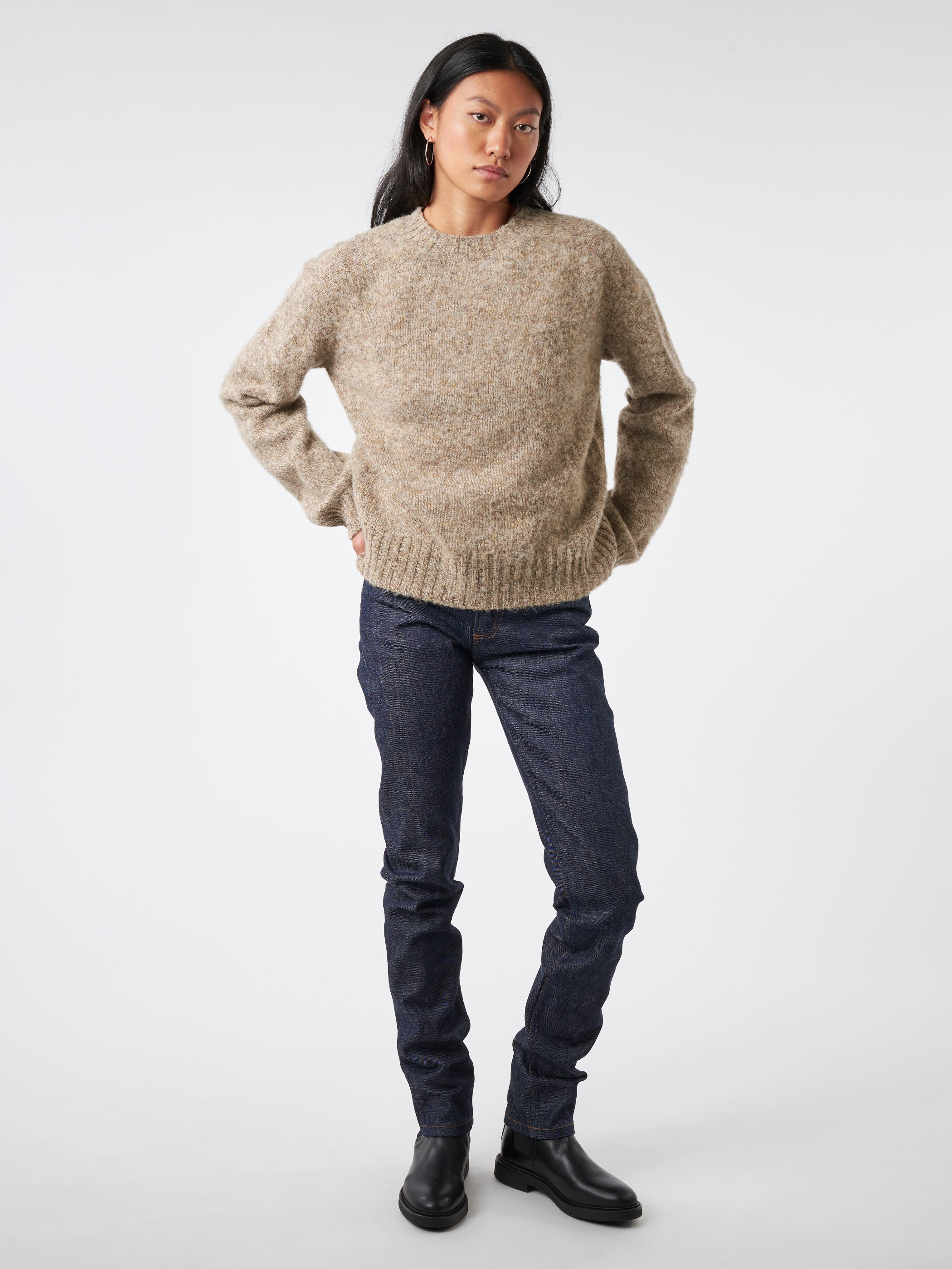 Earth Jets Crew Knit