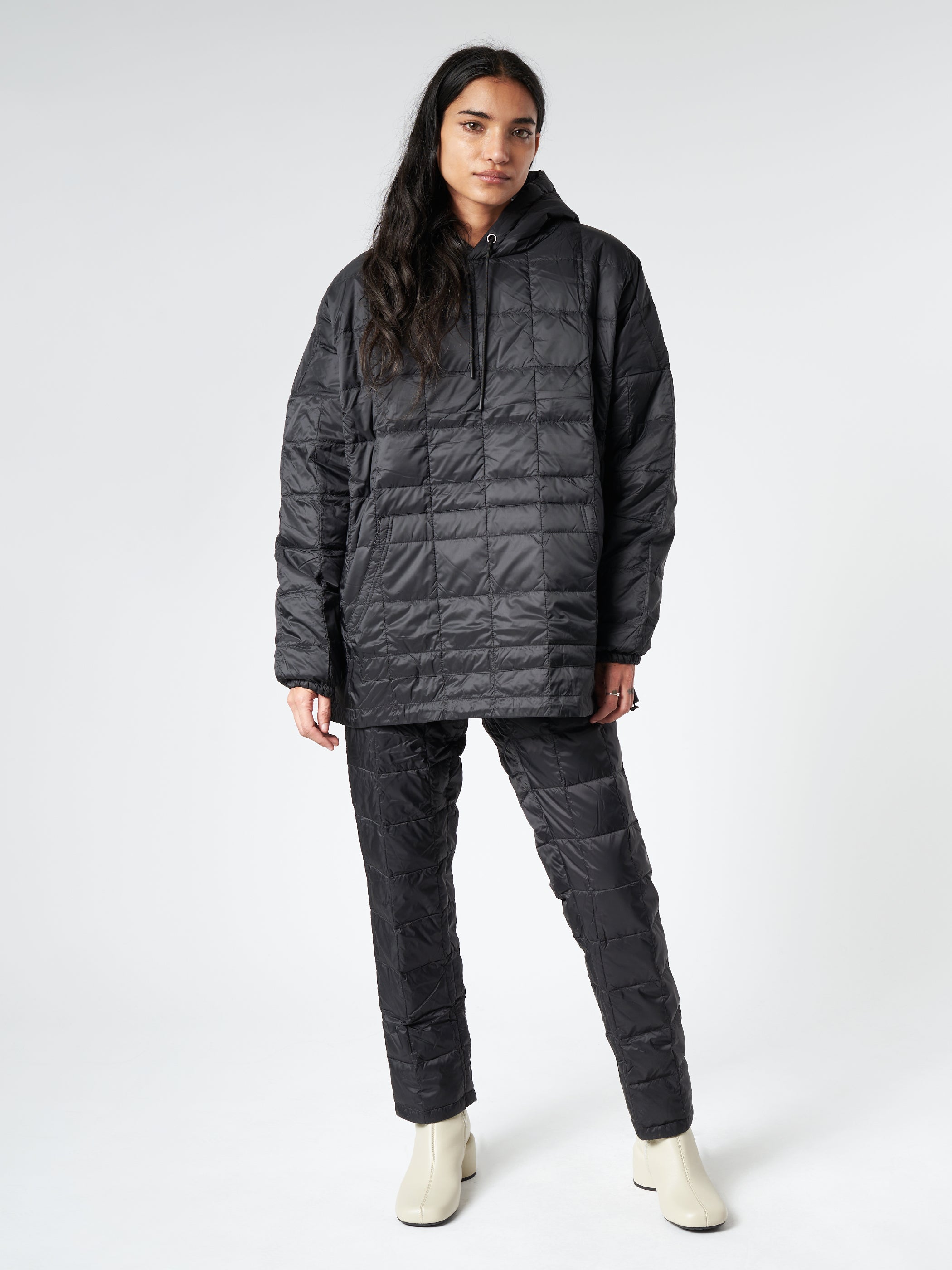 Oversized Down Hoodie