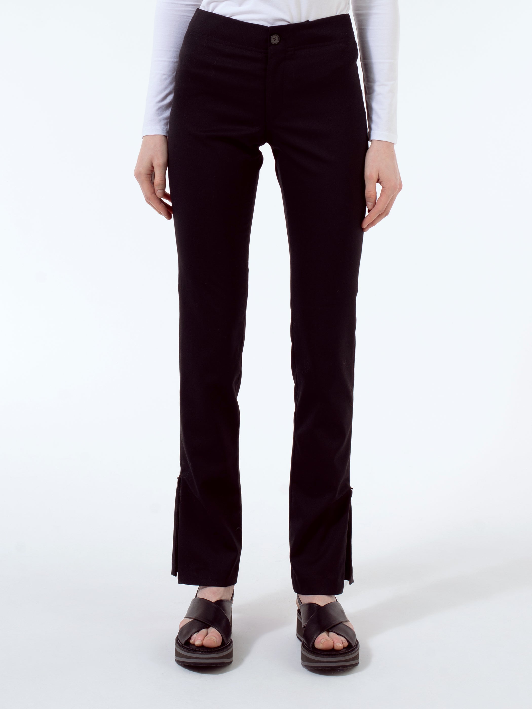 Slim Zip Trousers