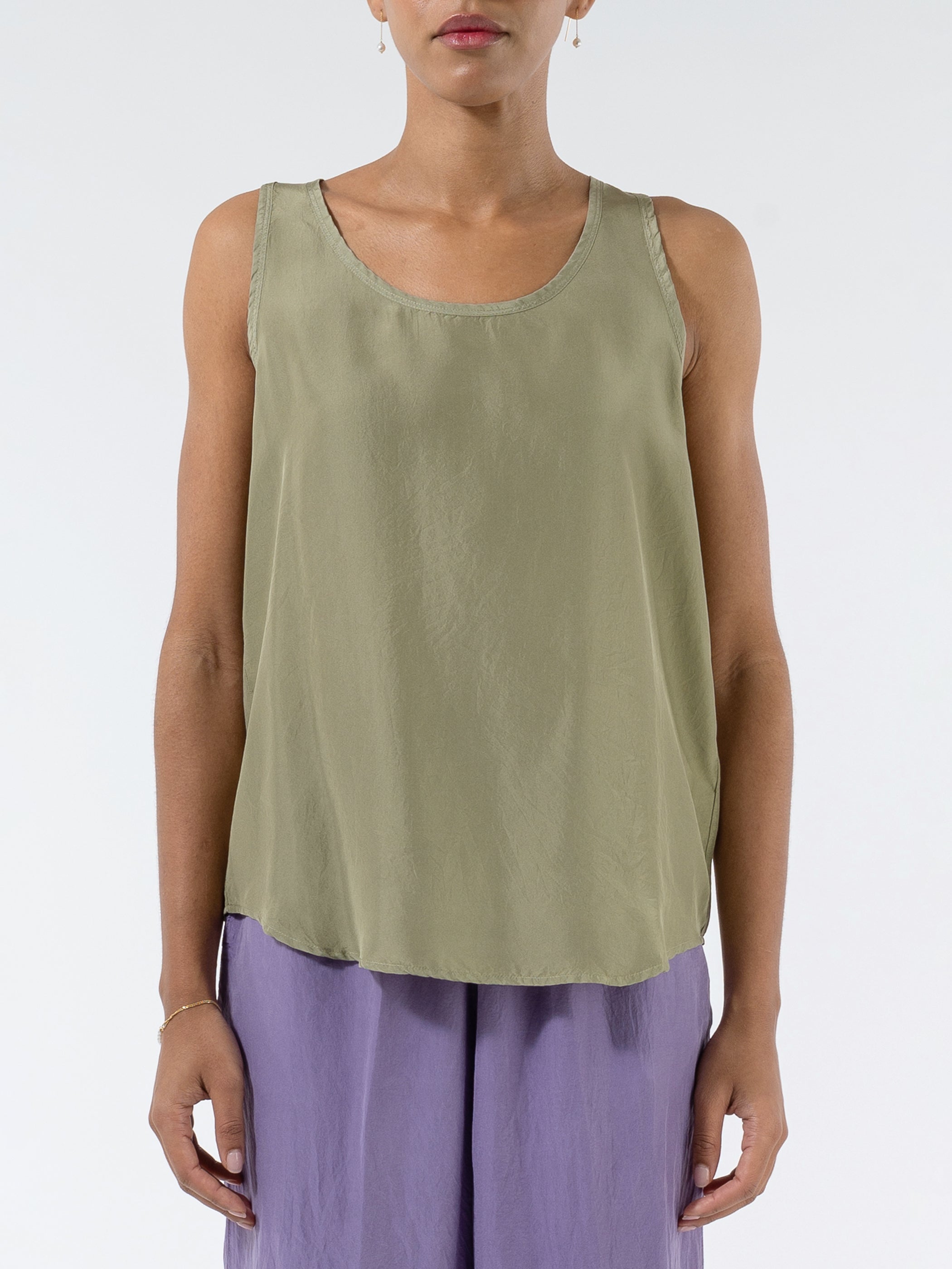 Silk Tank Top