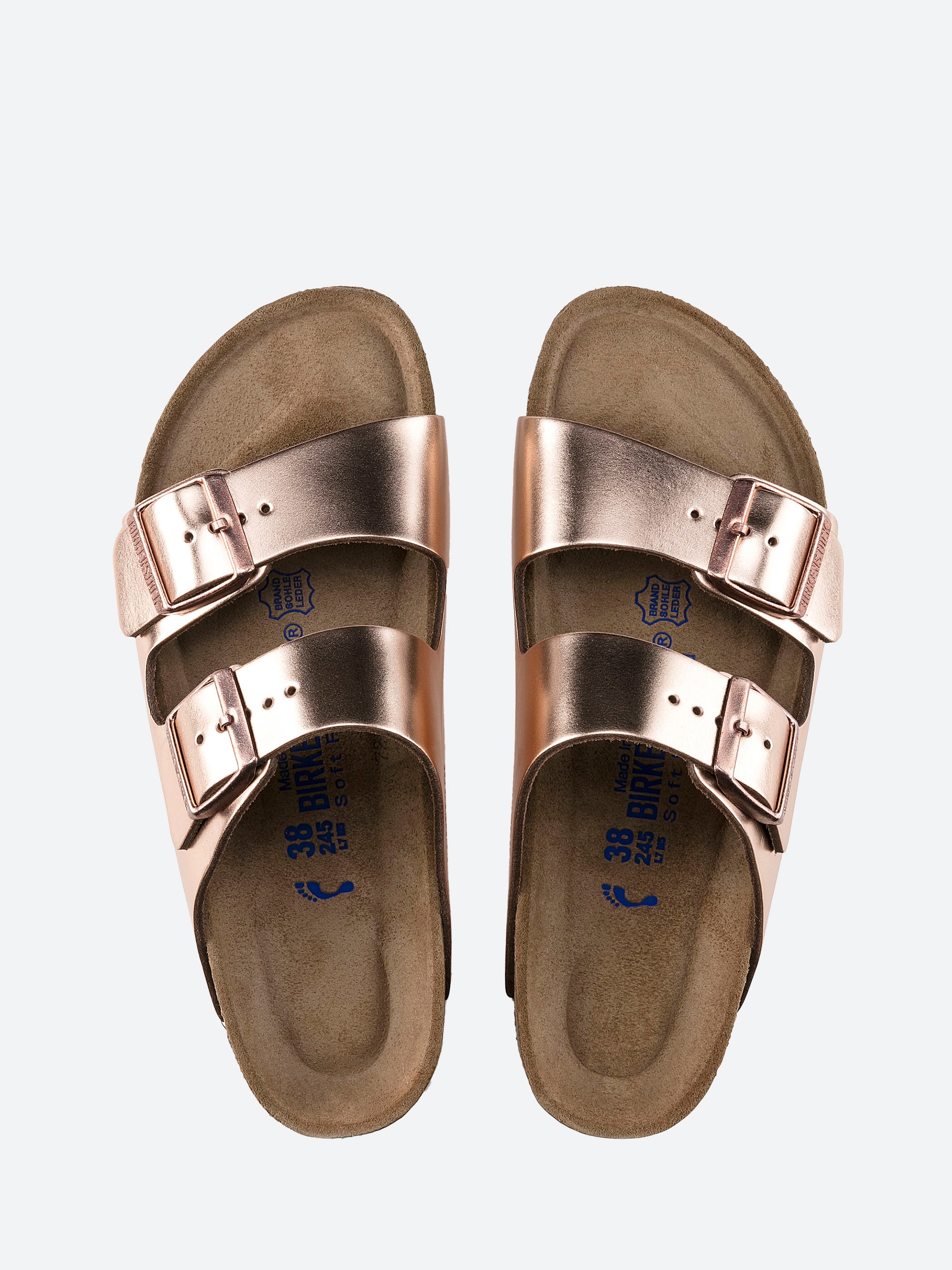 Arizona Soft Footbed Narrow (Metallic Leather)