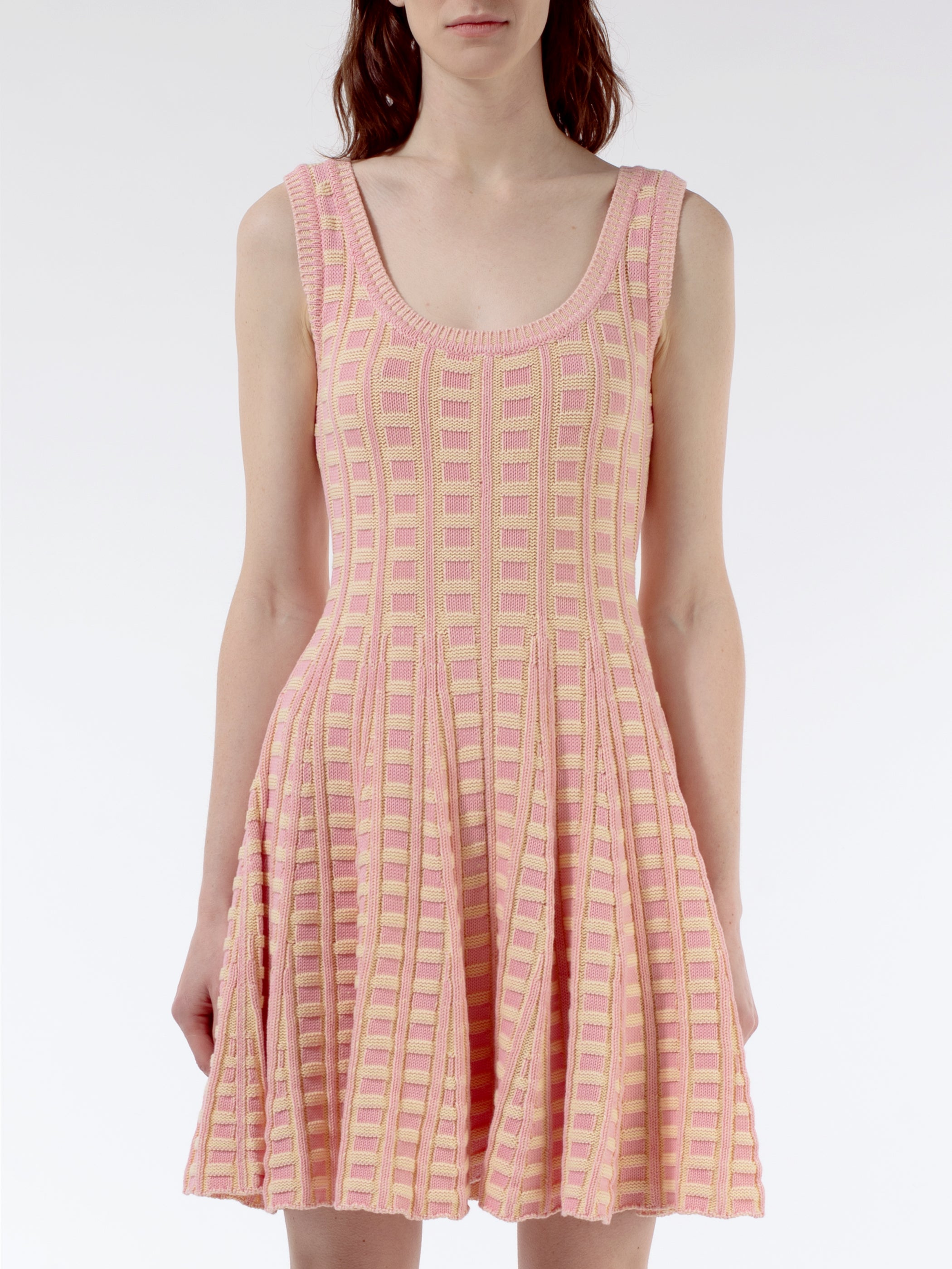 Knit Flared Minidress