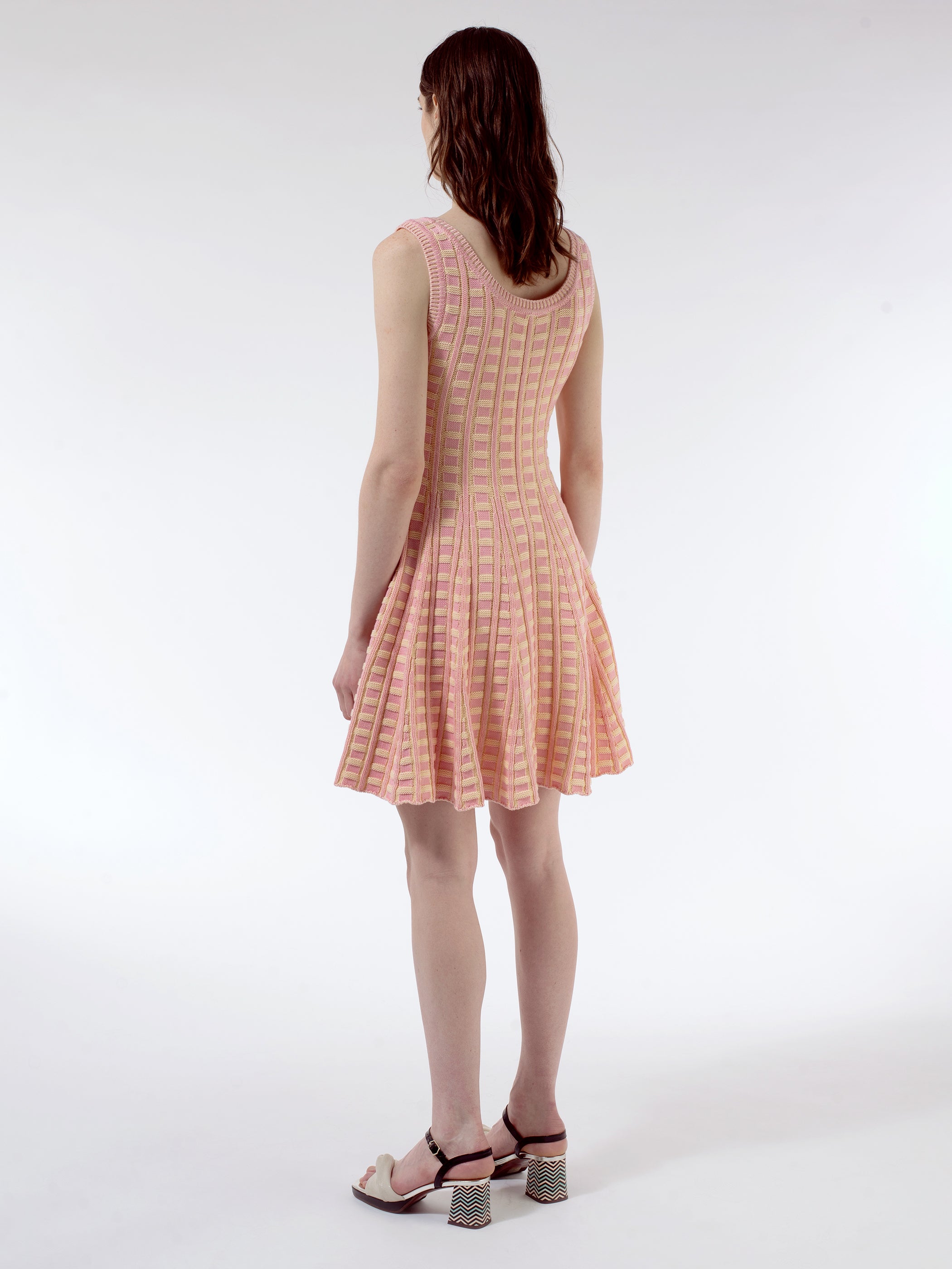 Knit Flared Minidress